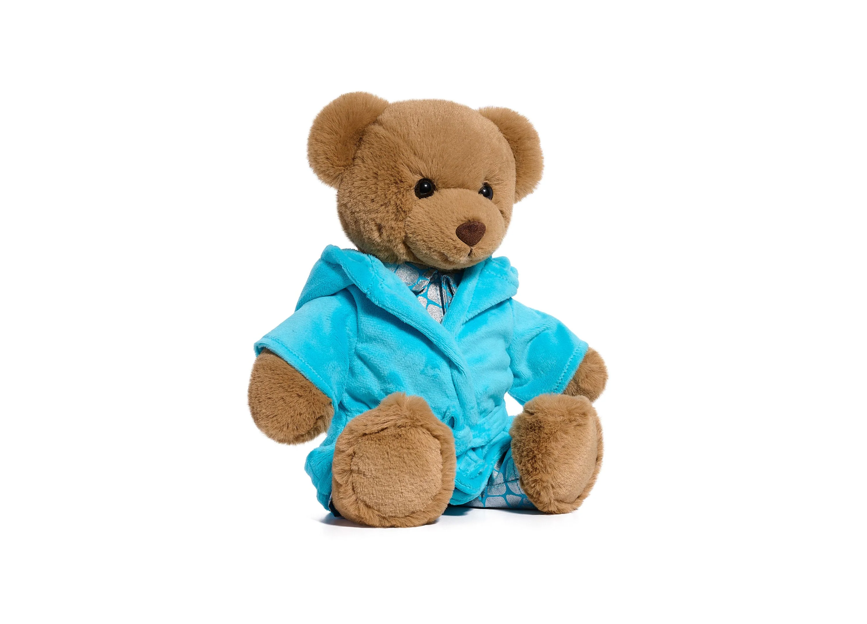 Geoffrey's Toy Box 9.5 inch Plush Teddy Bear with Robe - Exclusive to Toys R Us - Image 2