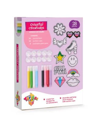 Geoffrey's Toy Box Colorful Creations Suncatcher Window Art Kit - Image 3