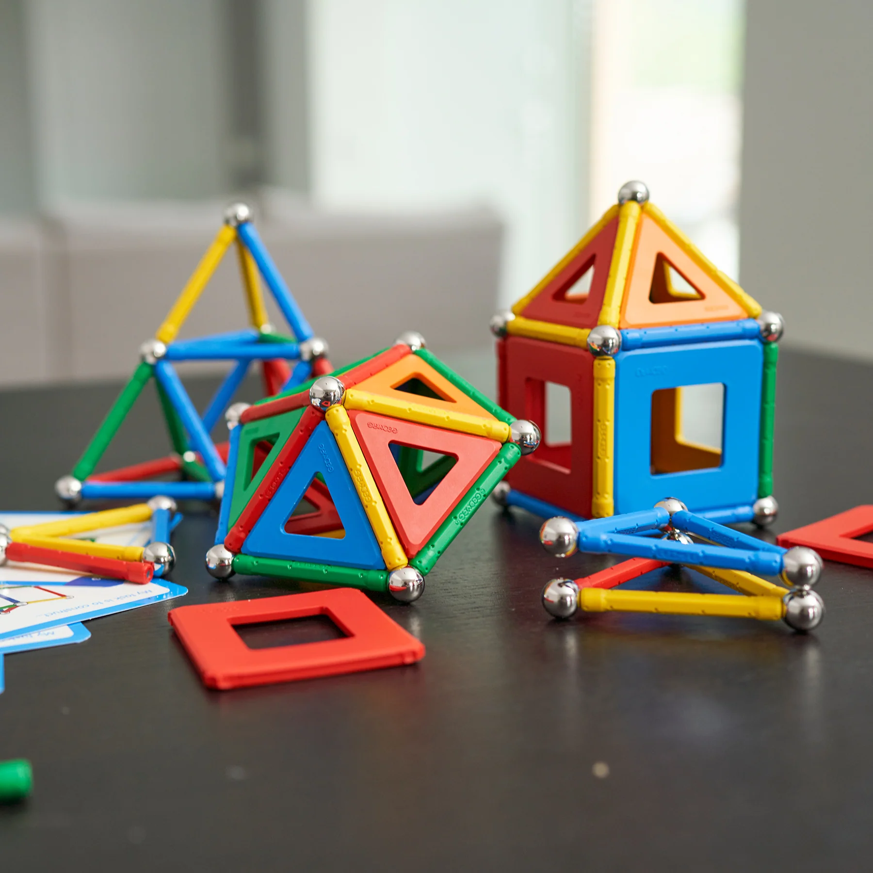 Geomag Geometry Lab Recycled Set - 737 Pieces - Vibrant STEM Learning - Image 4