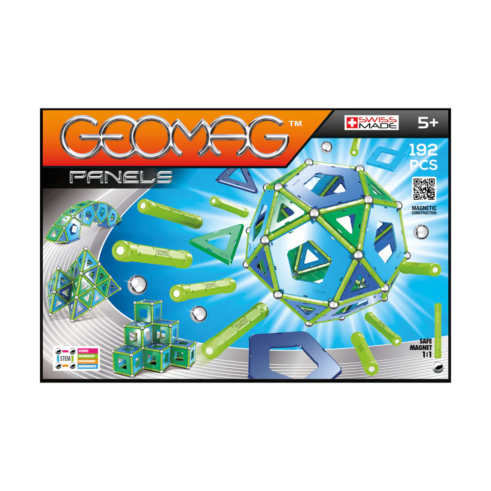 Geomag Panels Magnetic Construction Set - 192 Pieces - Image 3