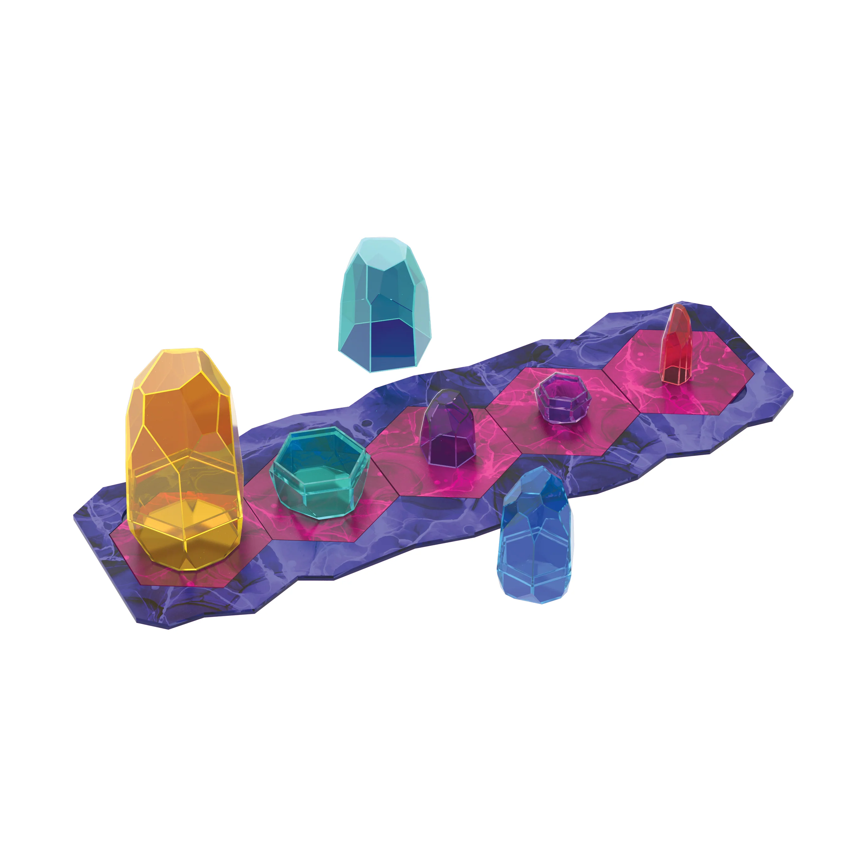 Geonyx Shifting Crystal Solo Logic Puzzle Game - Image 3