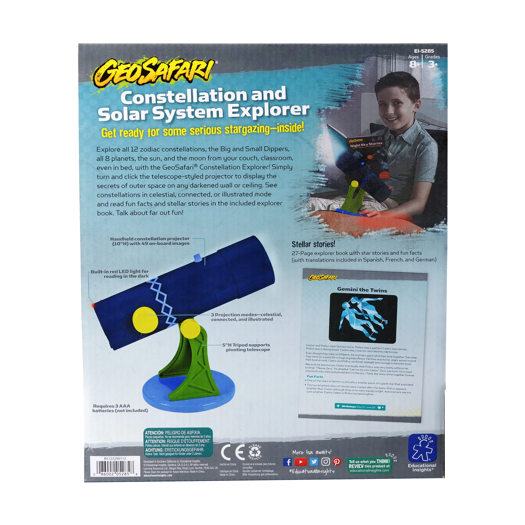 Educational Insights GeoSafari Constellation & Solar System Explorer Kit - Image 3