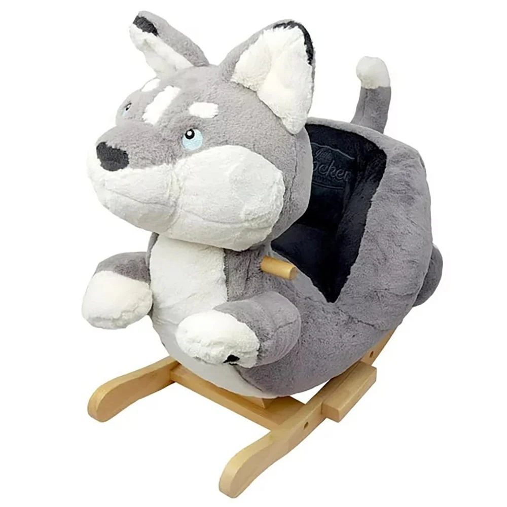 Gerardo's Toys Little Rockers - Plush Wolf Rocking Toy - Image 6