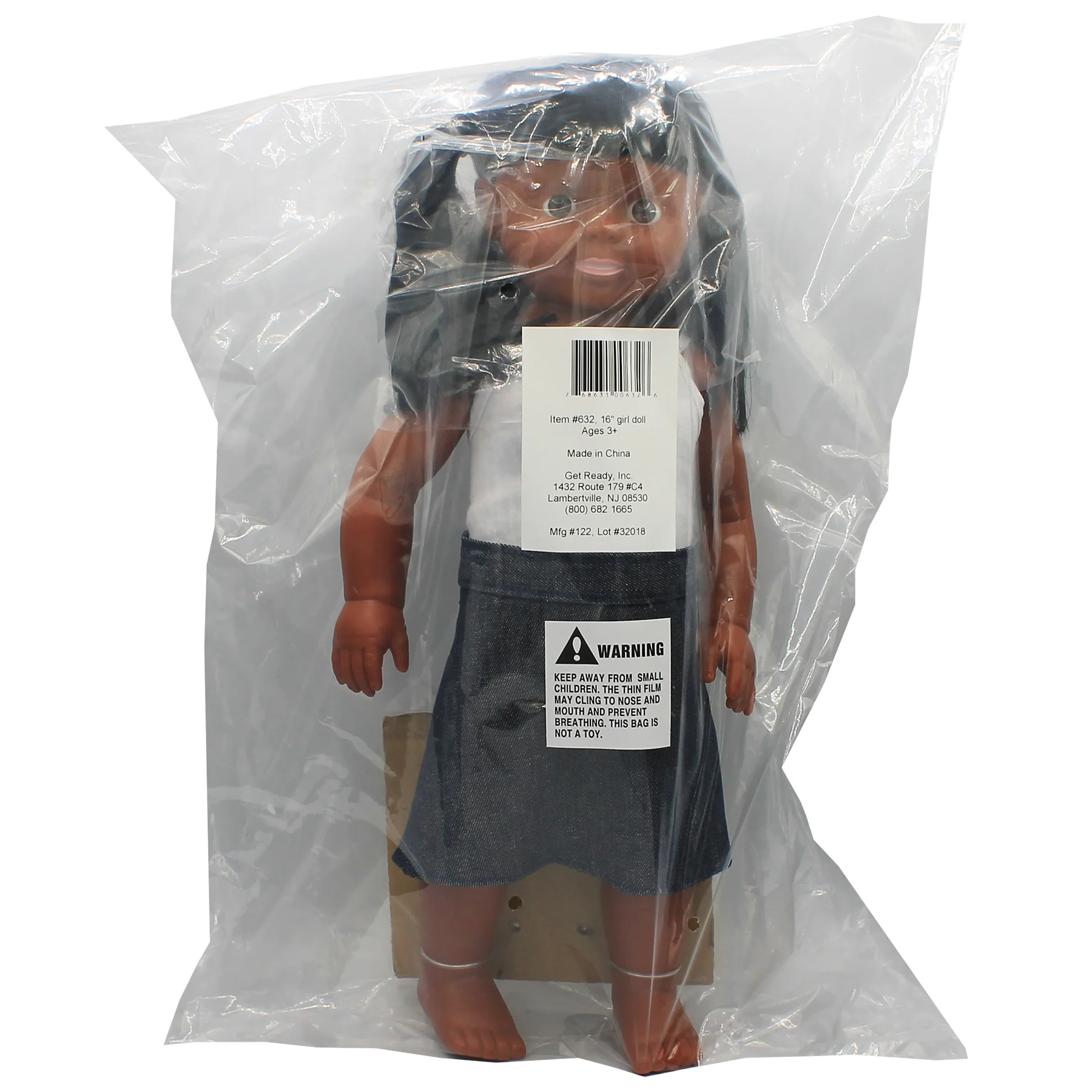 Get Ready Kids 16-inch Taylor Doll with Rooted Hair - Image 3