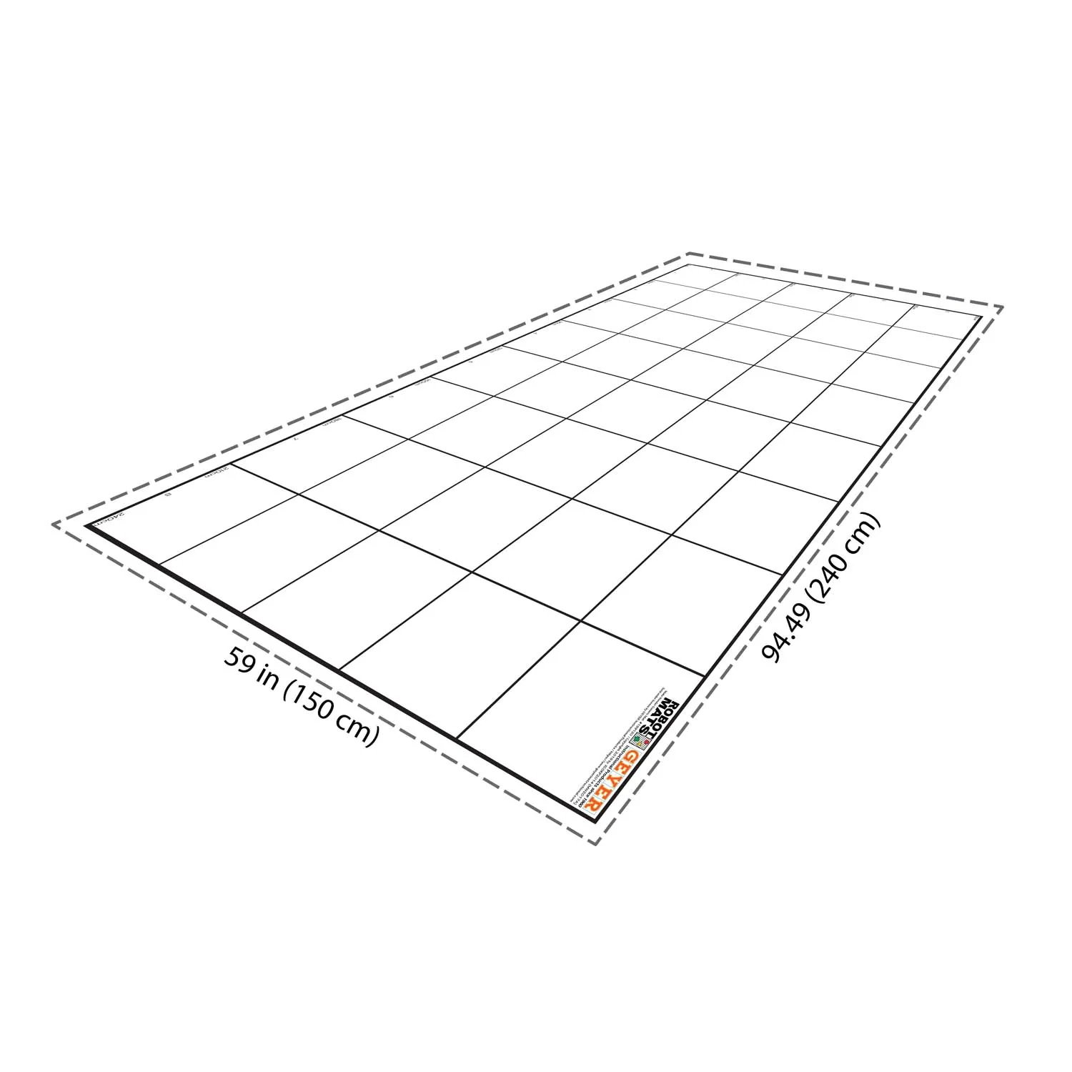 Geyer Instructional Wonder League Robotics Grid Mat - 150cm x 240cm - Image 2