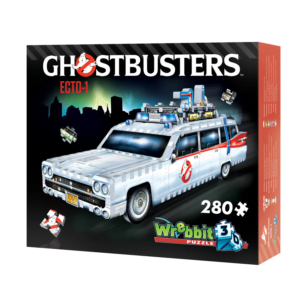Wrebbit Ghostbusters Ecto-1 3D Foam Puzzle - 280 pcs - Image 2