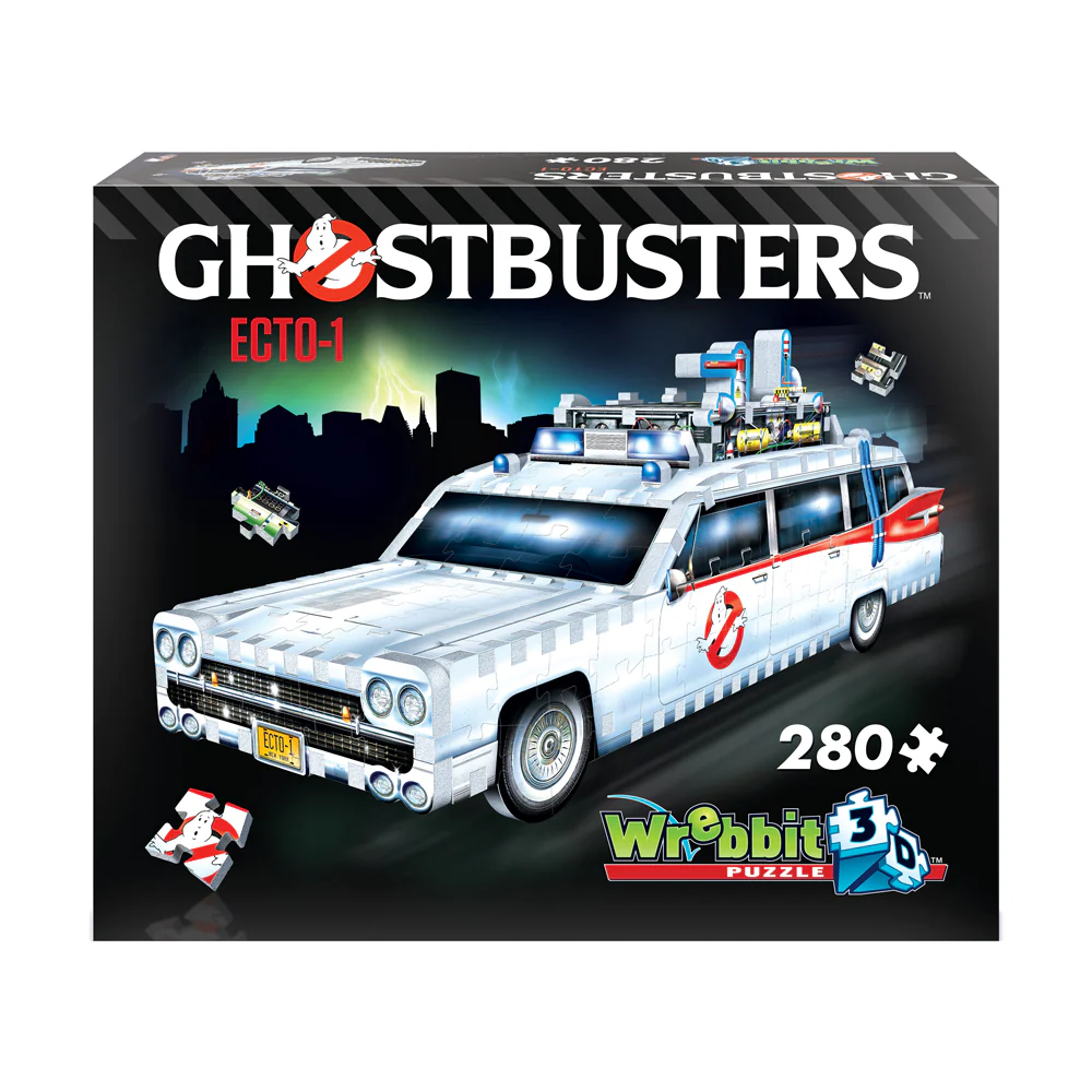 Wrebbit Ghostbusters Ecto-1 3D Foam Puzzle - 280 pcs - Image 3