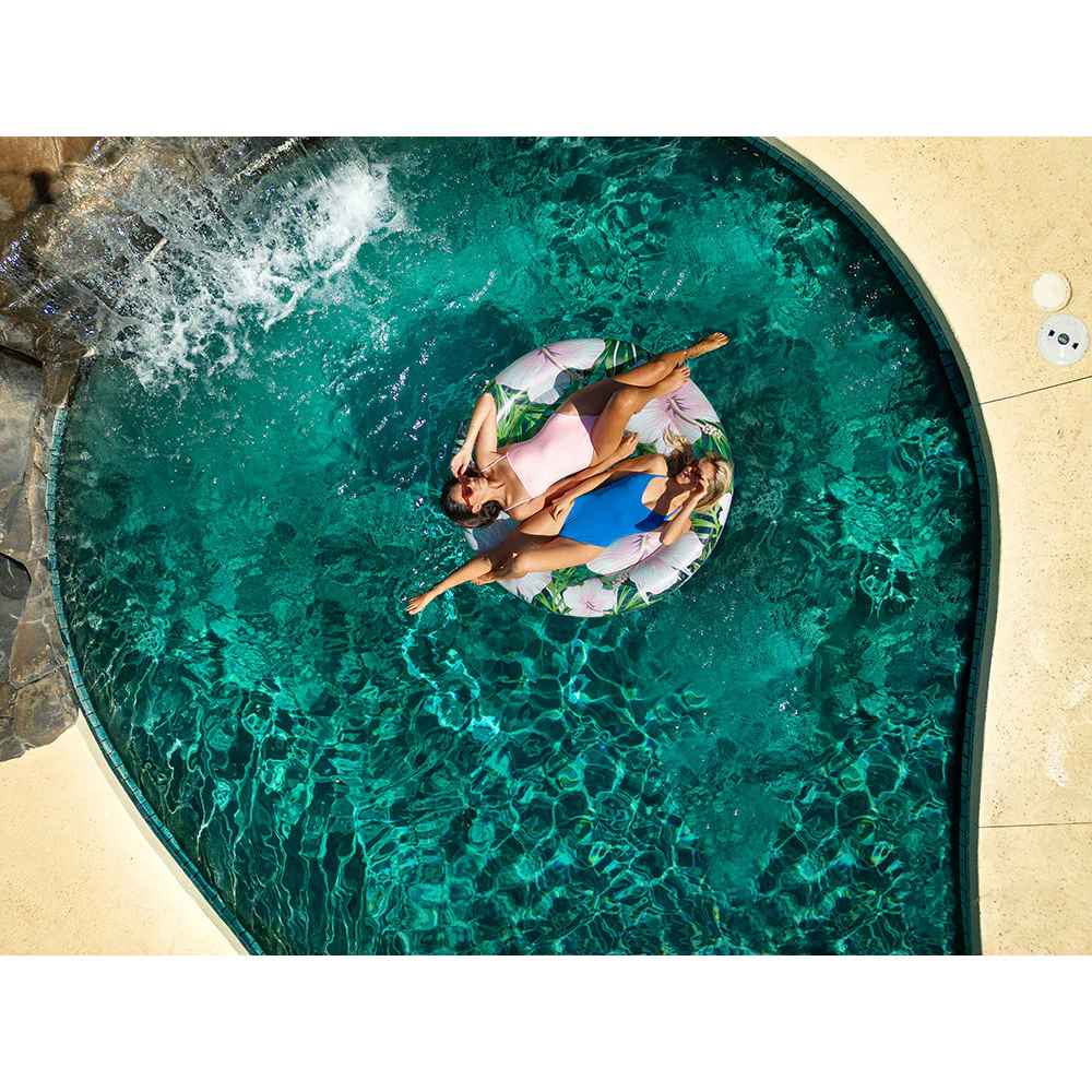 PoolCandy Tropical Hibiscus Flower Giant Pool Float - 60 Inch - Image 4