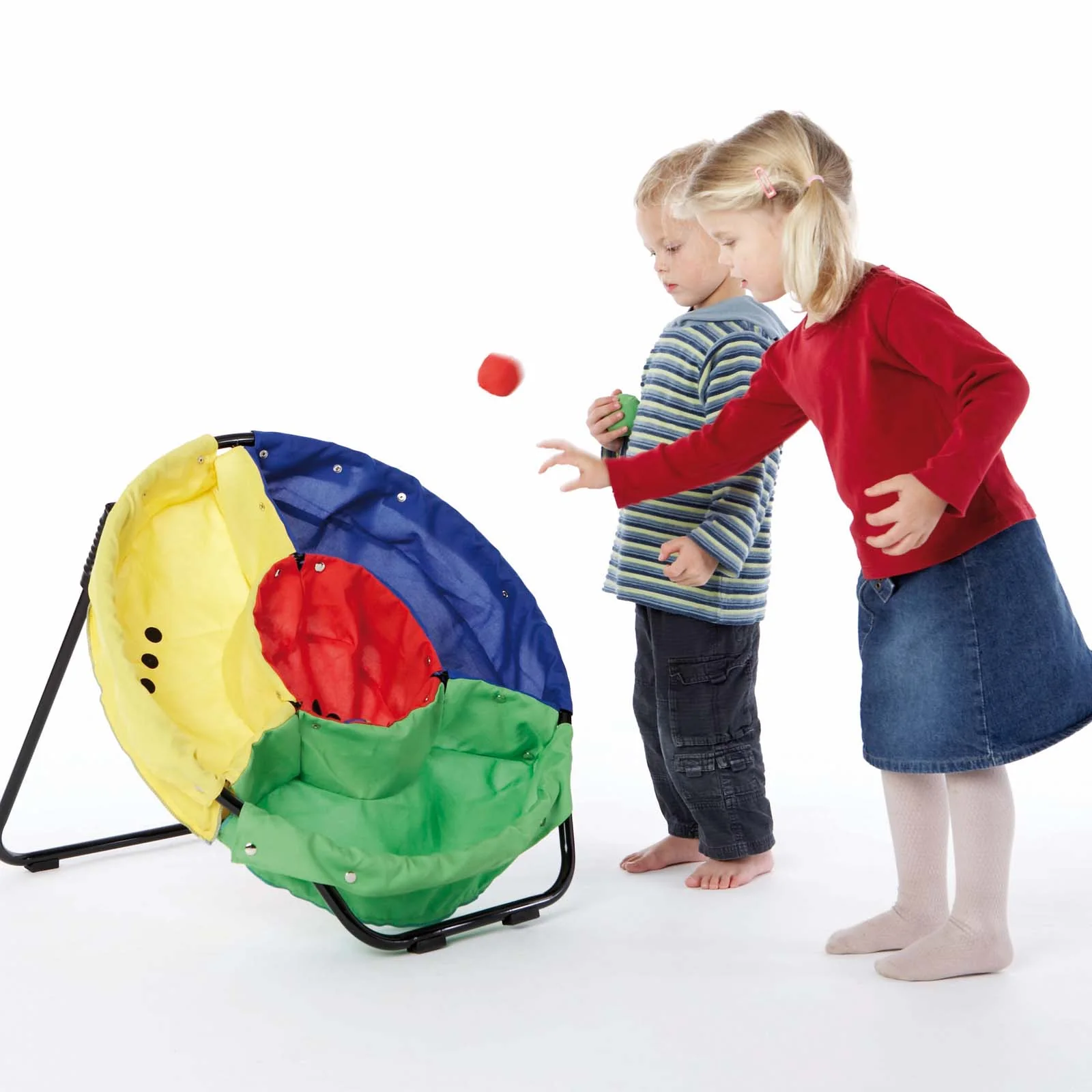 GONGE Colorful Toss and Score Game Set with Juggling Balls - Image 2