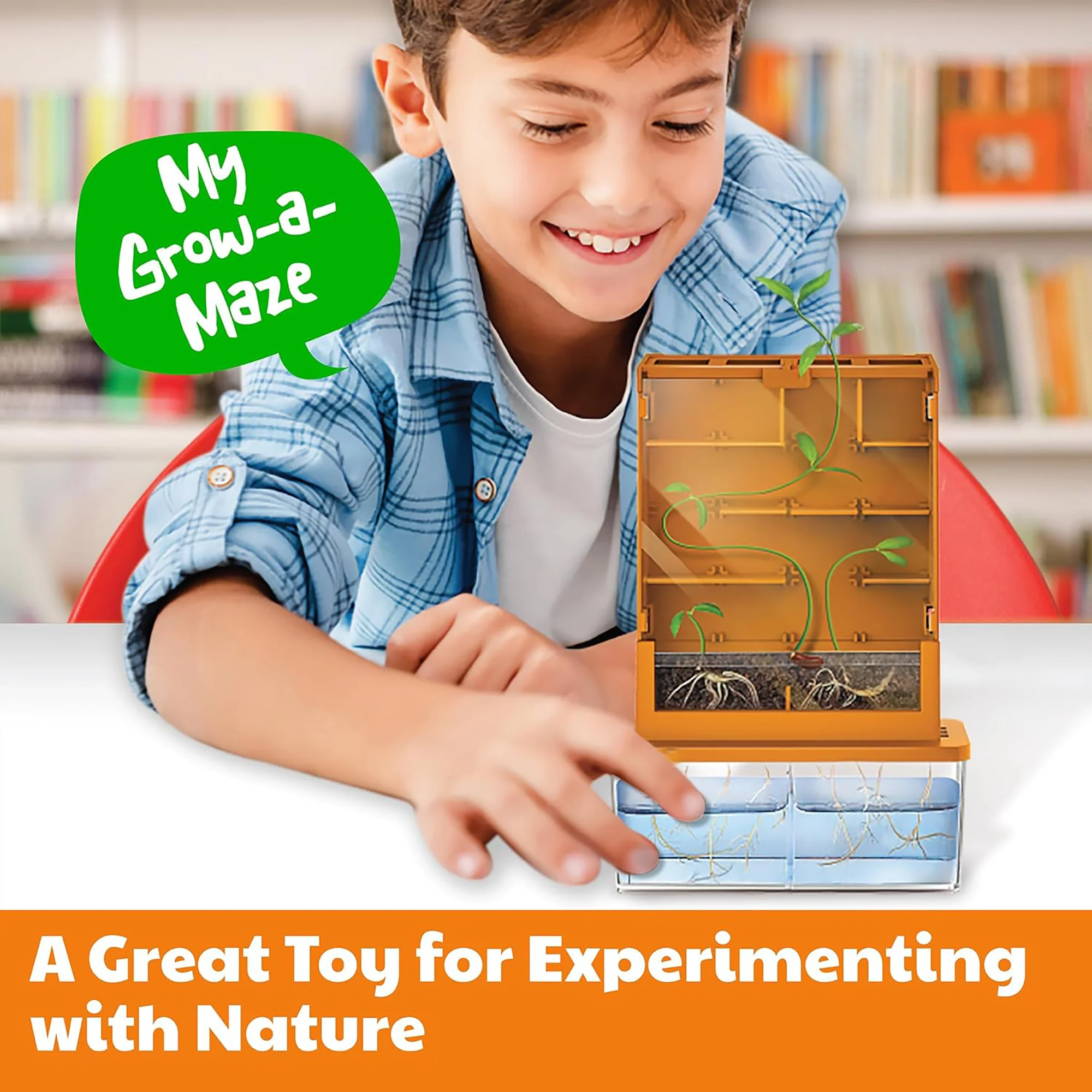 Green Science Grow-A-Maze Plant Biology Experiment Kit - Image 5