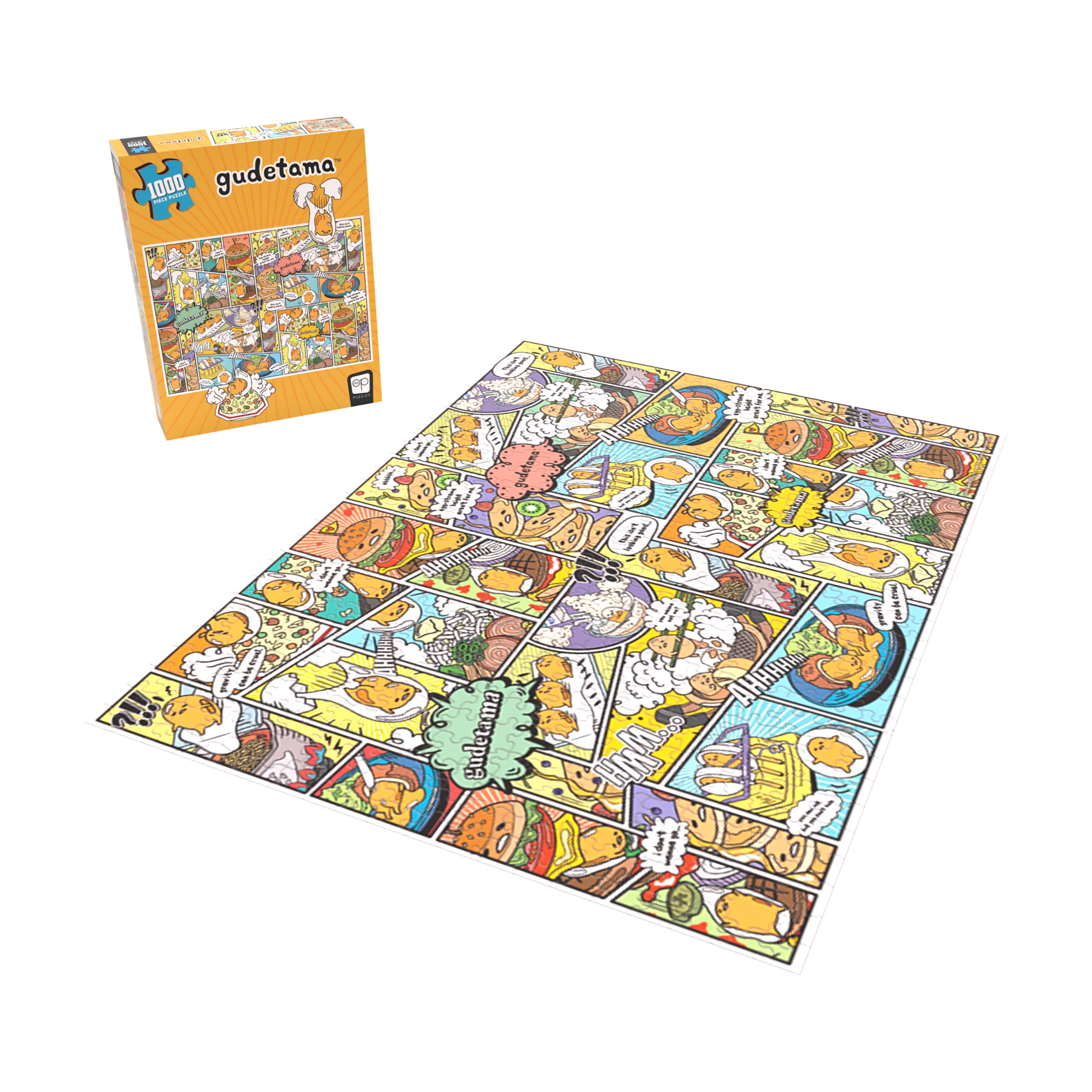 USAopoly Gudetama Amazing Egg-Ventures Jigsaw Puzzle - 1000 pc - Image 5