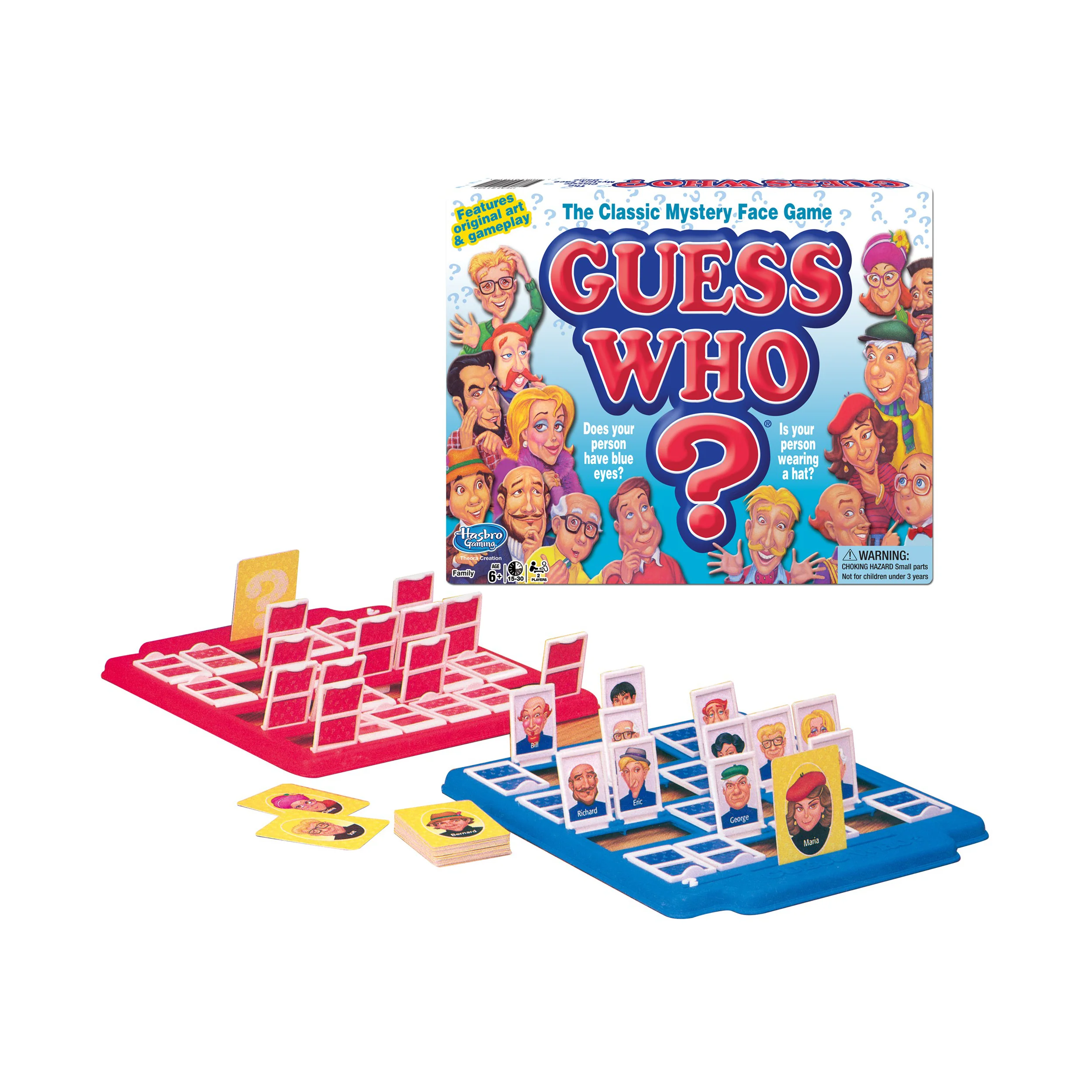 Guess Who? Classic Mystery Face Game - Image 2