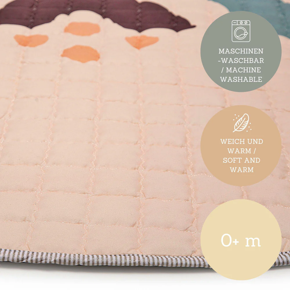 Hakuna Matte Quilted Playmat - Boho Rainbow Extravaganza - Image 5