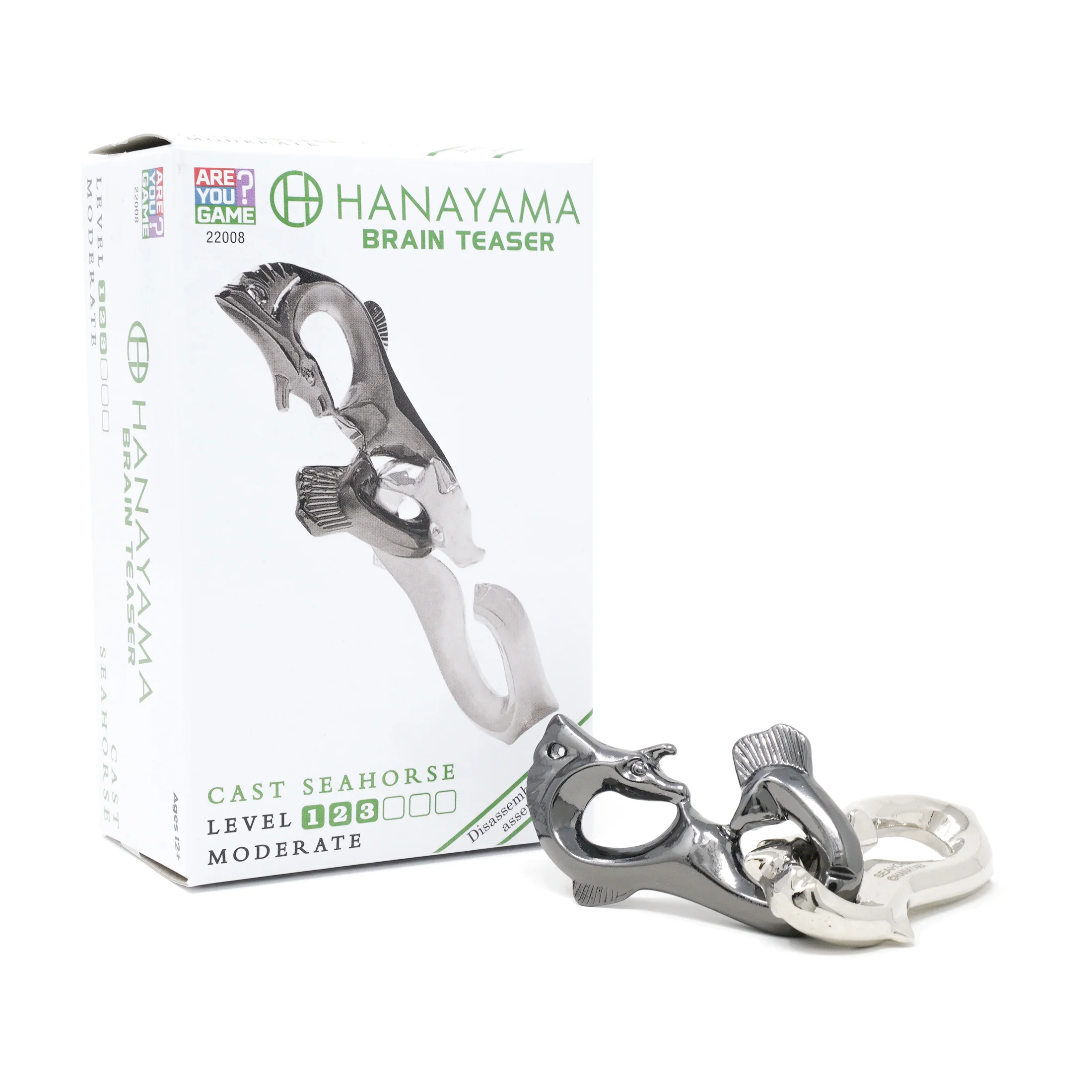 Hanayama Level 3 Cast Puzzle - Seahorse Challenge - Image 3