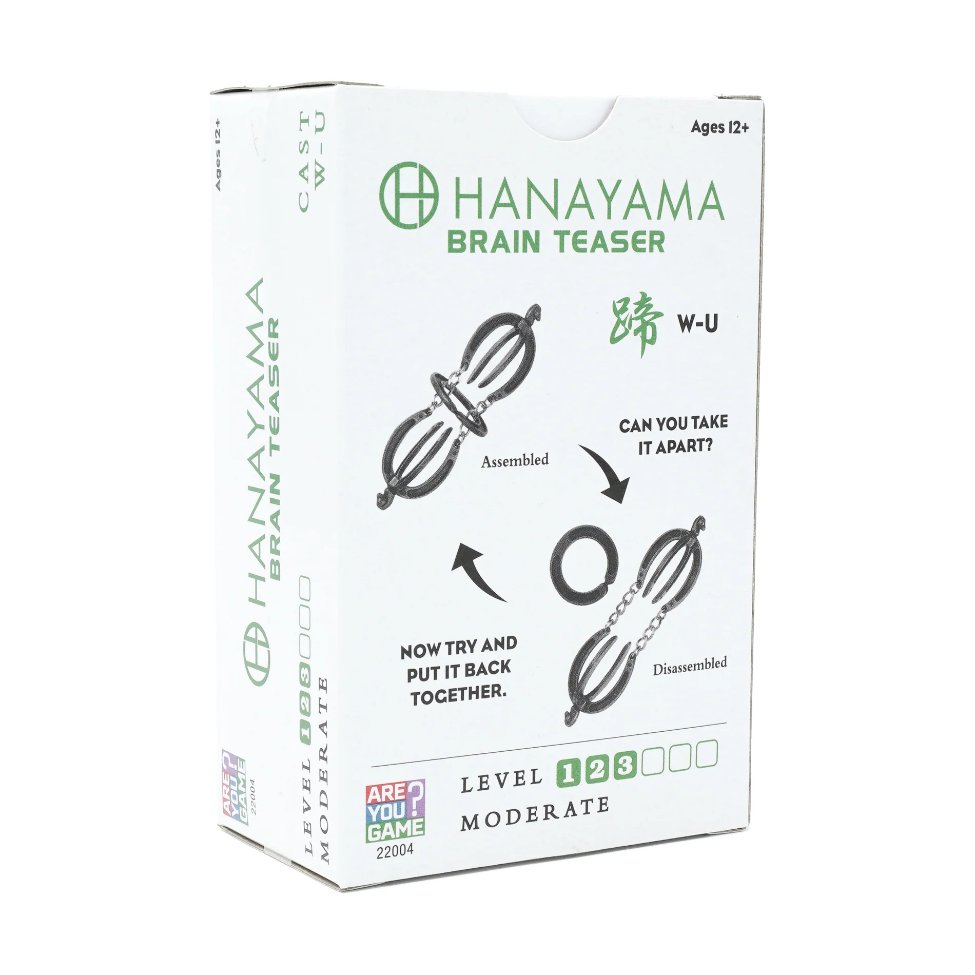 Hanayama Level 3 Cast Puzzle - W-U: Master the Challenge! - Image 4