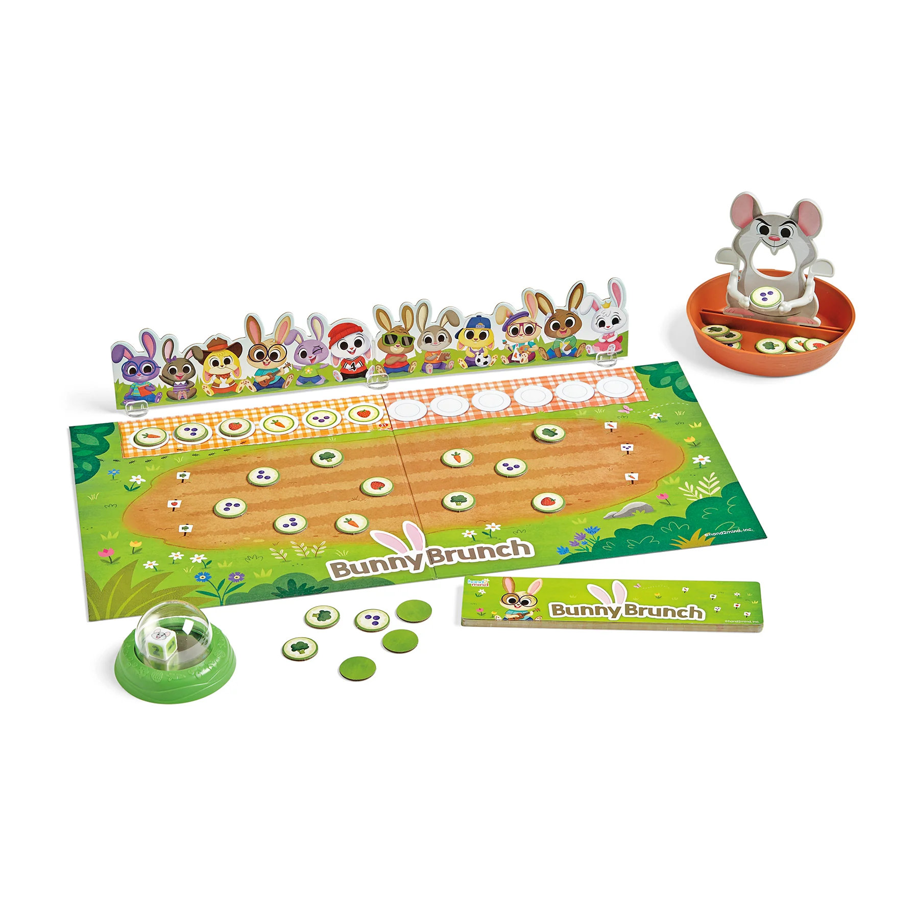 Hand2Mind Bunny Brunch - Cooperative Patterning Game for Kids - Image 4