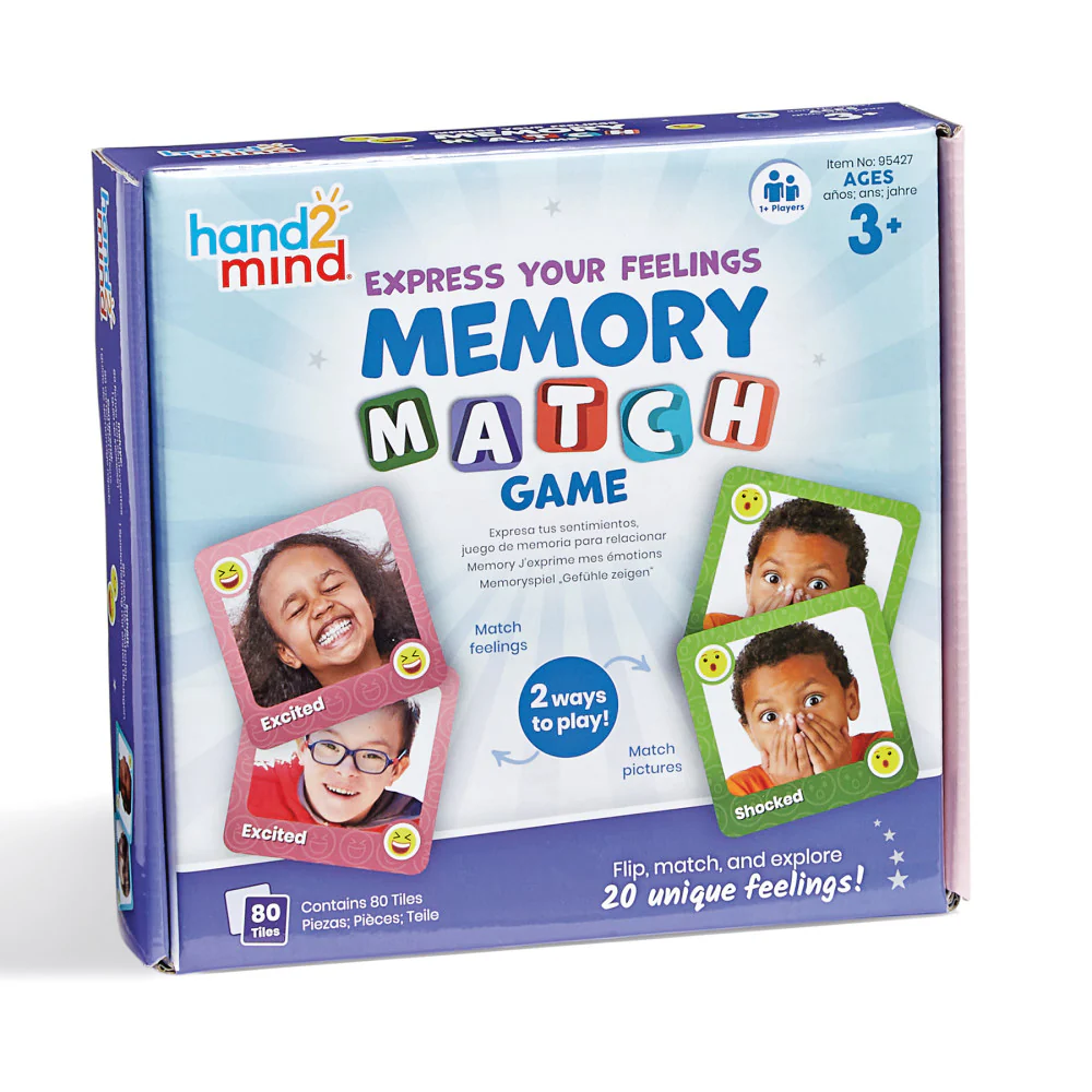 Hand2Mind Express Your Feelings Memory Match Game - Image 6