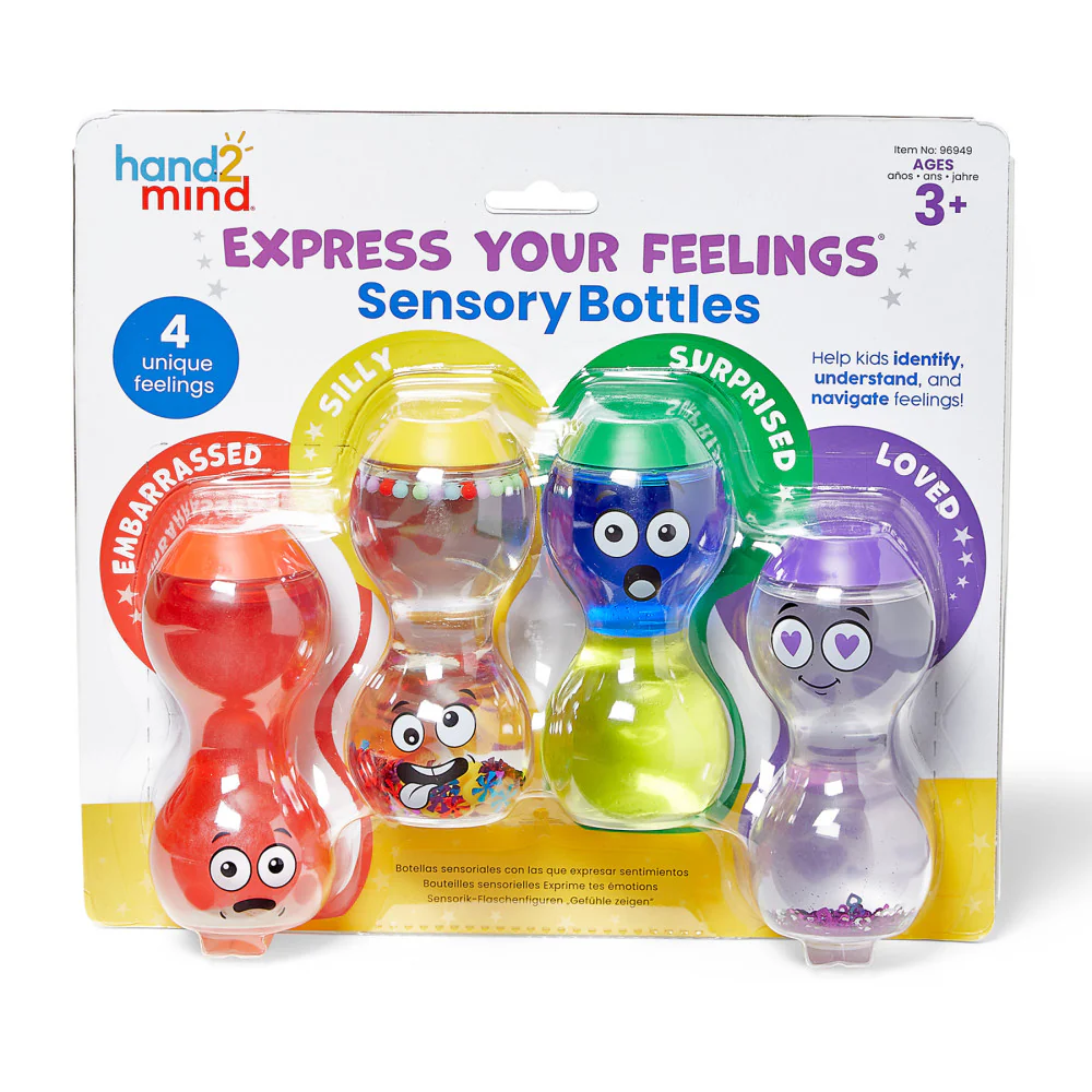 Hand2Mind - Express Your Feelings Sensory Bottles - Emotions Series 2 - Image 2