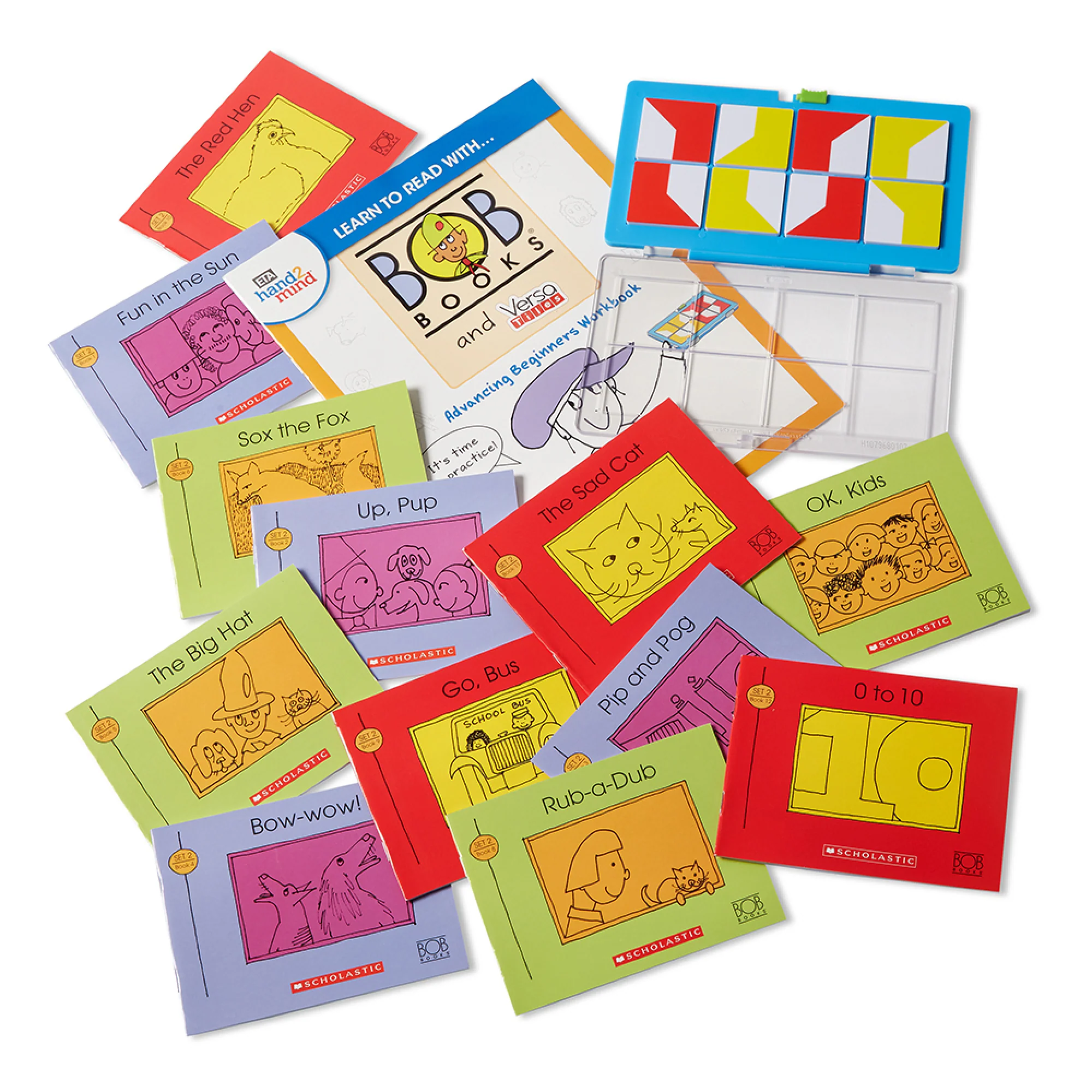 Hand2Mind Read With Bob Books & VersaTiles - Advancing Beginners Set - Image 2