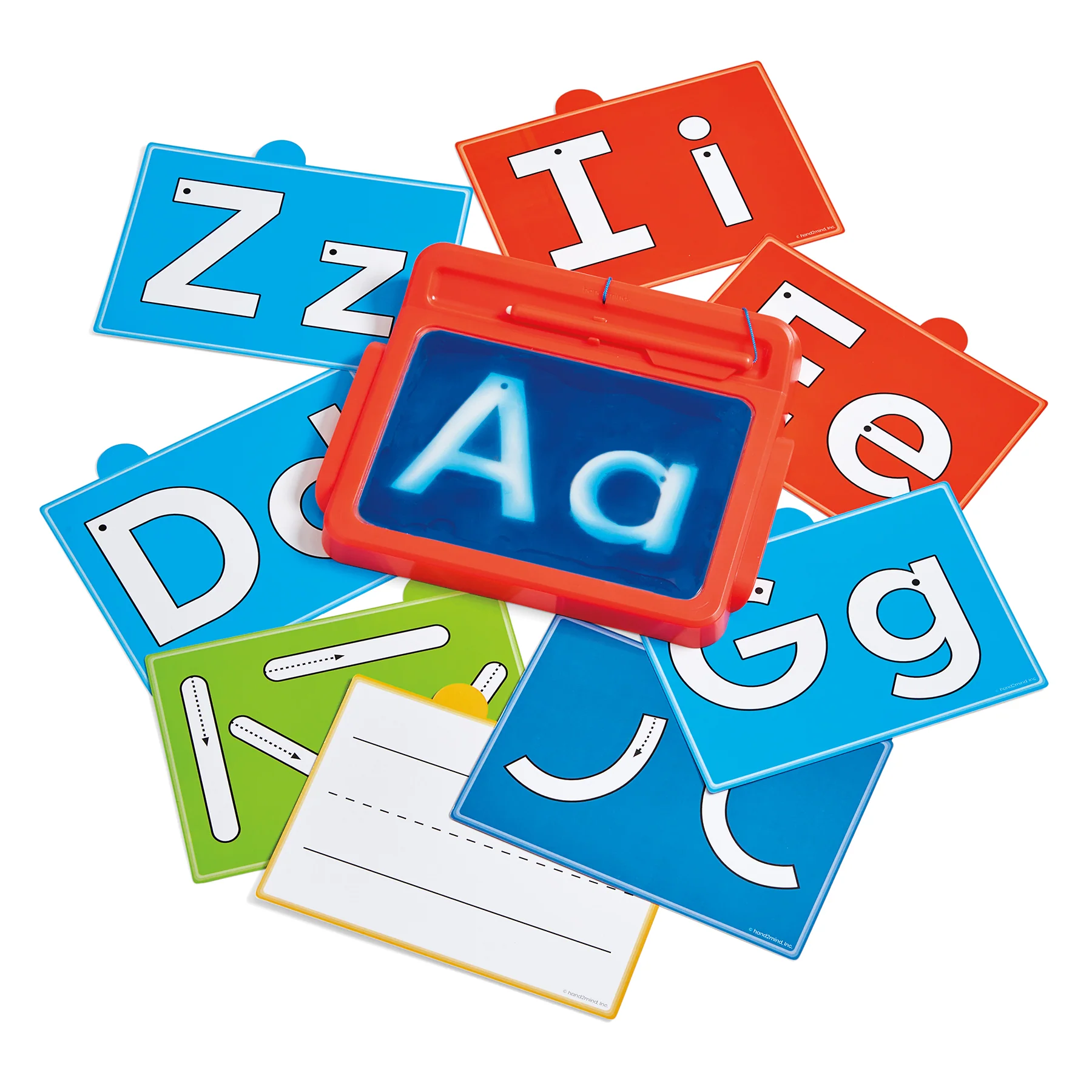 Hand2Mind Sensory Letter Tracing Pad - Gel Filled Learning Tool - Image 4