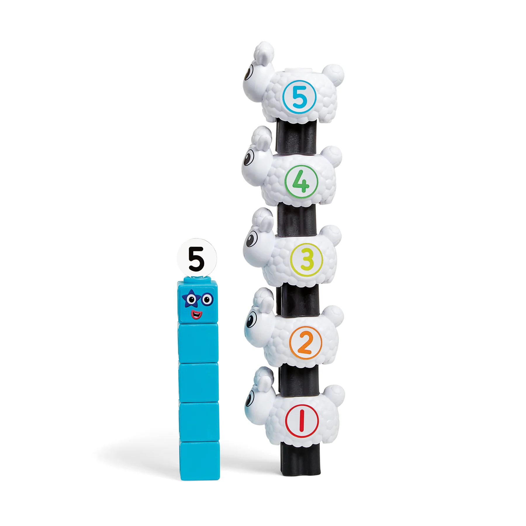 Hand2Mind MathLink Cubes Activity Set - Numberblocks Sheep Farm Adventure - Image 8