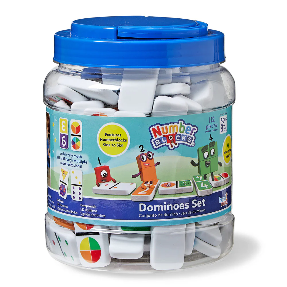 Hand2Mind Numberblocks Dominoes Set - Early Math Learning Toy - Image 10