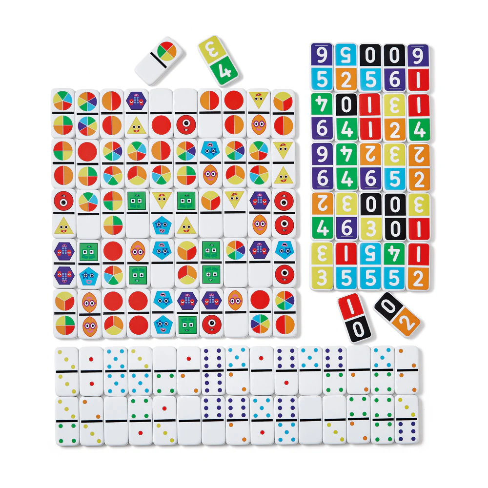 Hand2Mind Numberblocks Dominoes Set - Early Math Learning Toy - Image 12