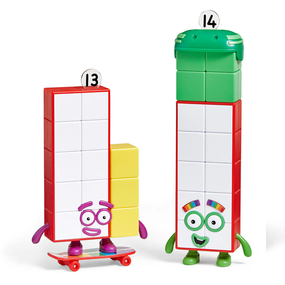 Hand2Mind Numberblocks Friends Thirteen and Fourteen - Math Adventure Pack - Image 7