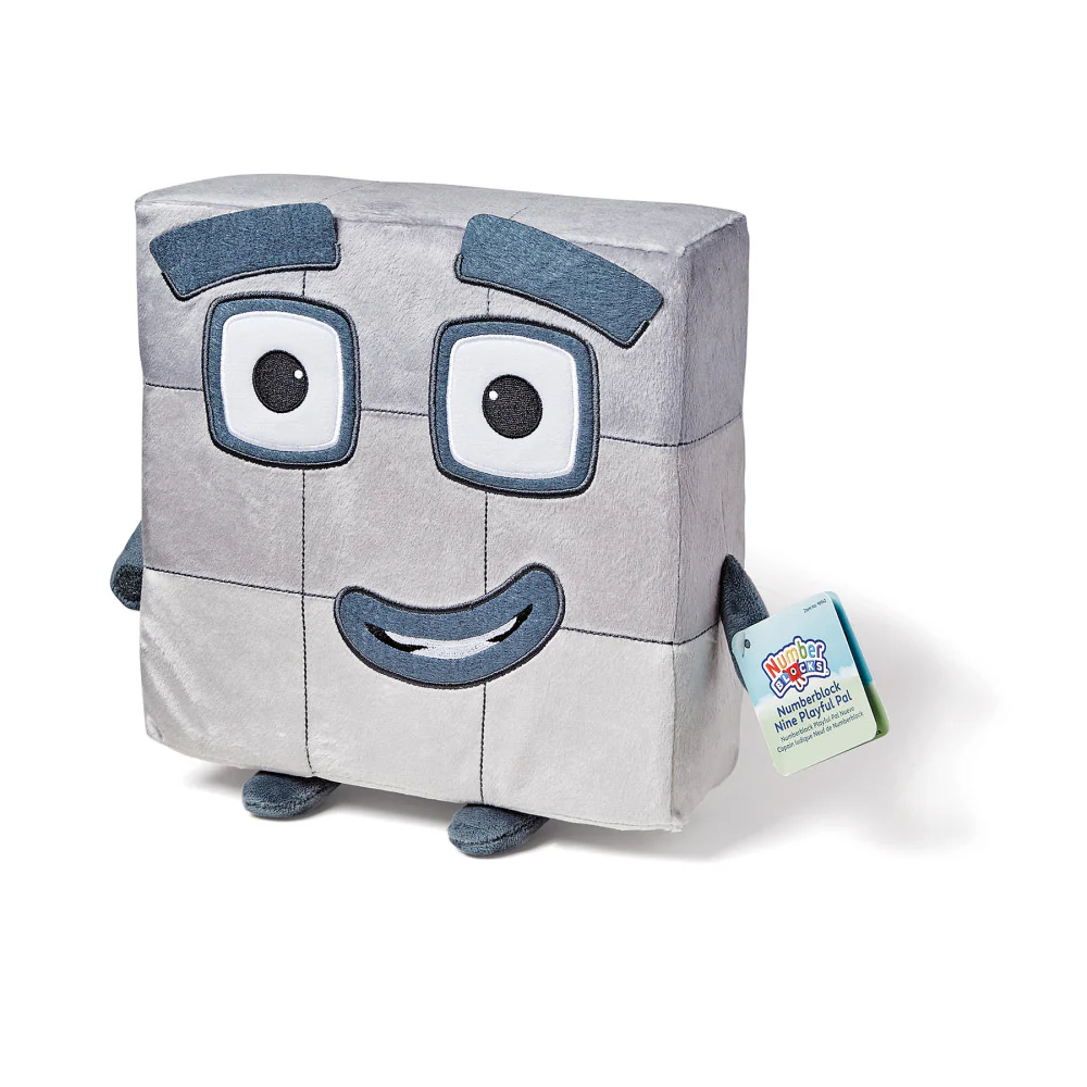 Hand2Mind Numberblocks Nine Playful Pal Plush - Educational Toy - Image 5
