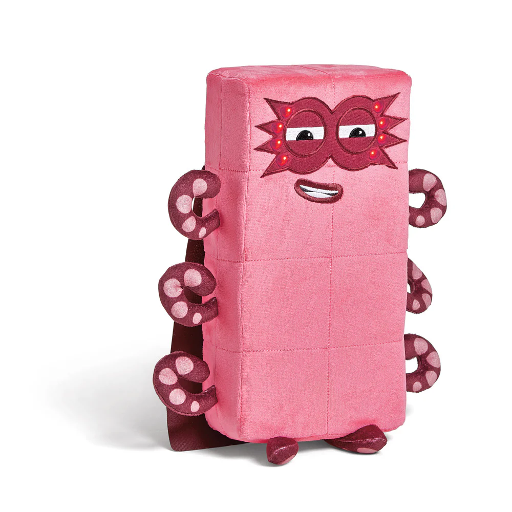 Hand2Mind Numberblocks Superhero Octoblock - Sing-Along Plush Toy - Image 2