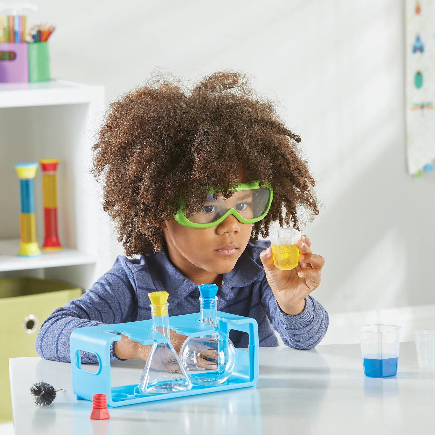 Hand2Mind Fun with Science Measuring Flask Set - Image 5