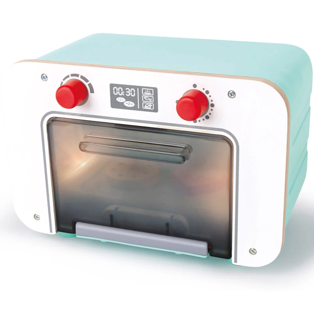 Hape Countdown Baking Oven Wooden Kitchen Playset - Lights & Sounds - Image 3