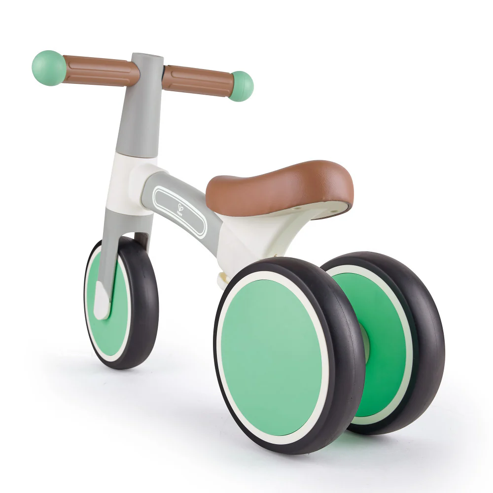 Hape - First Ride Balance Bike - Light Green - Lightweight 3 Wheeled Tricycle - Image 5