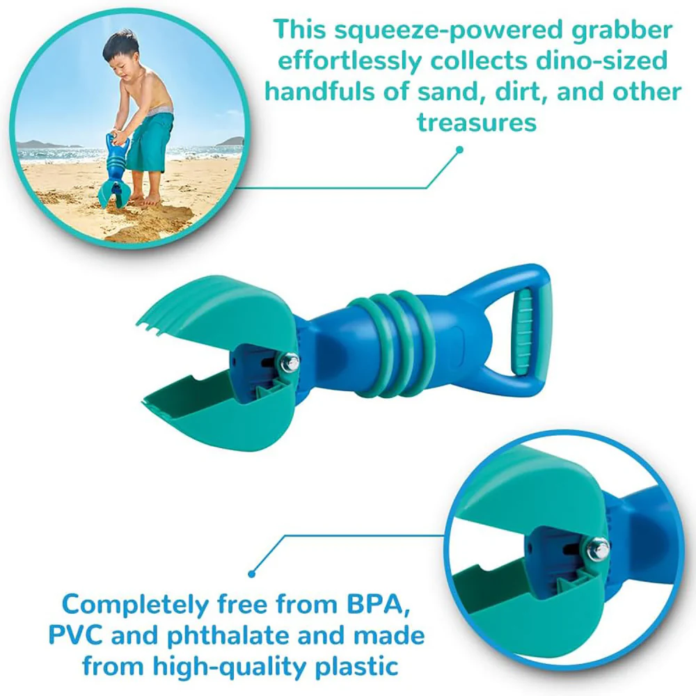 Hape - Mighty Grabber - Blue Sand & Beach Toy - Image 2