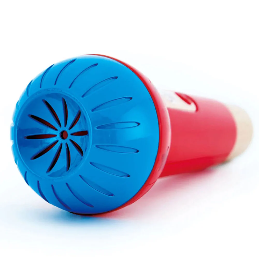 Hape Mighty Echo Microphone, Voice Amplifying Toy in Red & Blue - Image 9