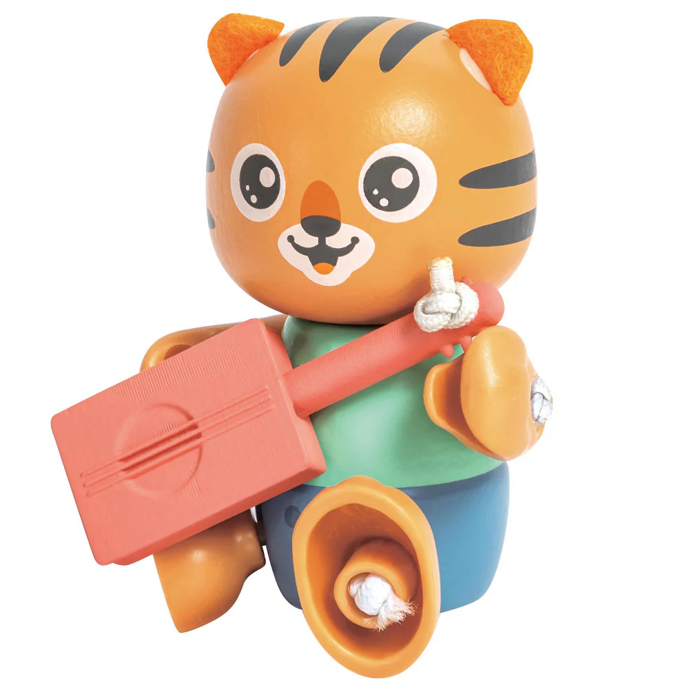 Hape Milo & Melody Tiger Duo Musical Playset - Image 2
