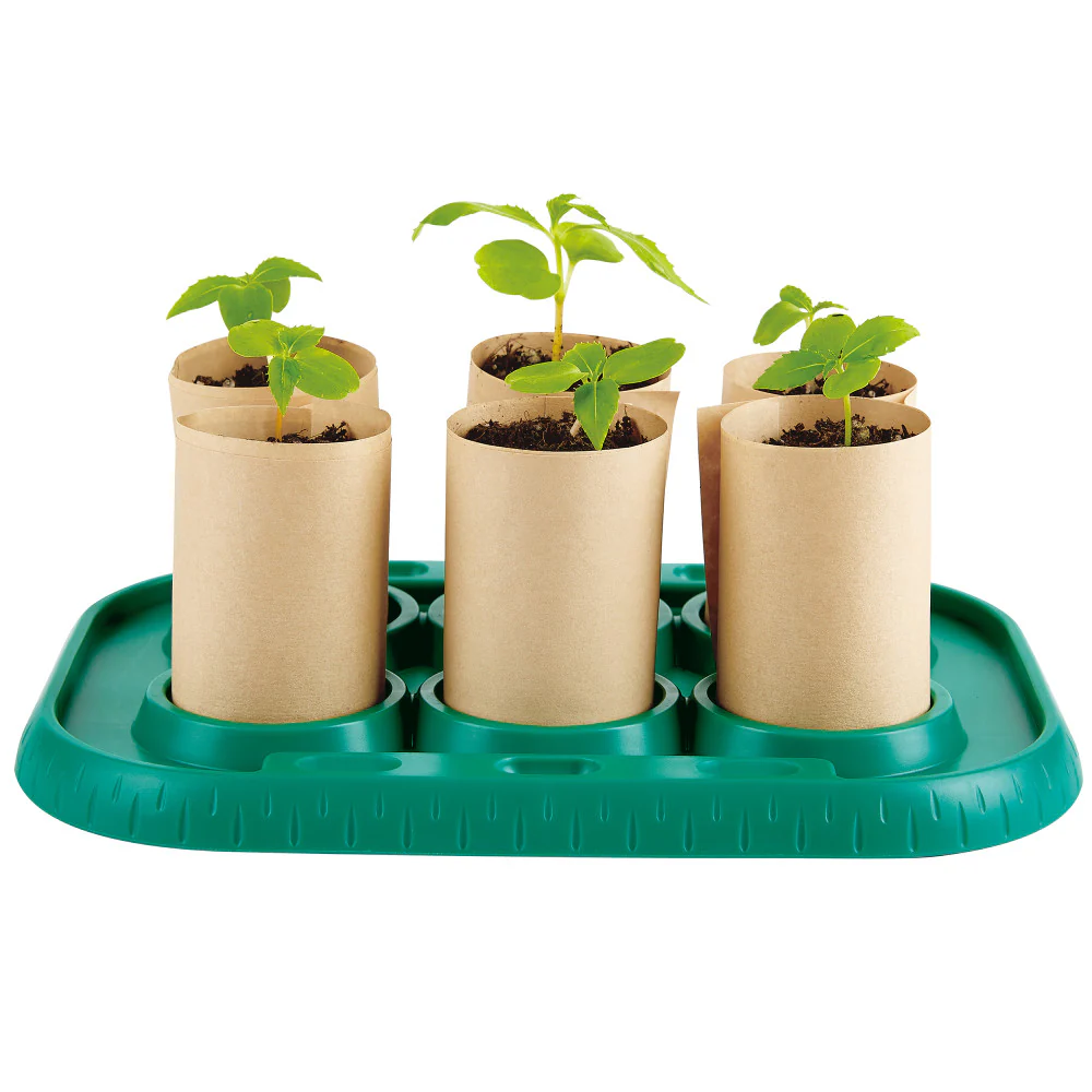 Hape Nature Fun Growing Gardeners Greenhouse Kit, Kids Ages 4+ - Image 2