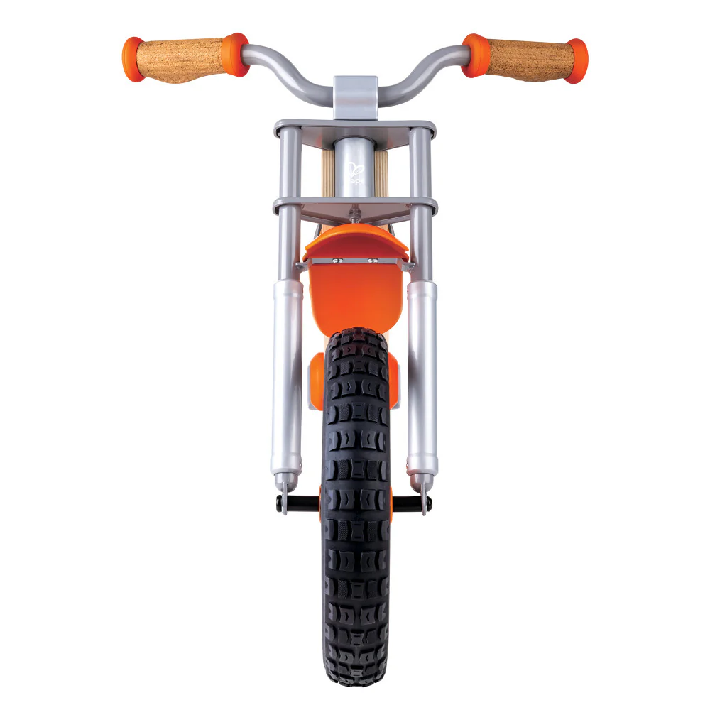 Hape Off-Road Balance Bike - Orange Adventure Rider - Image 4