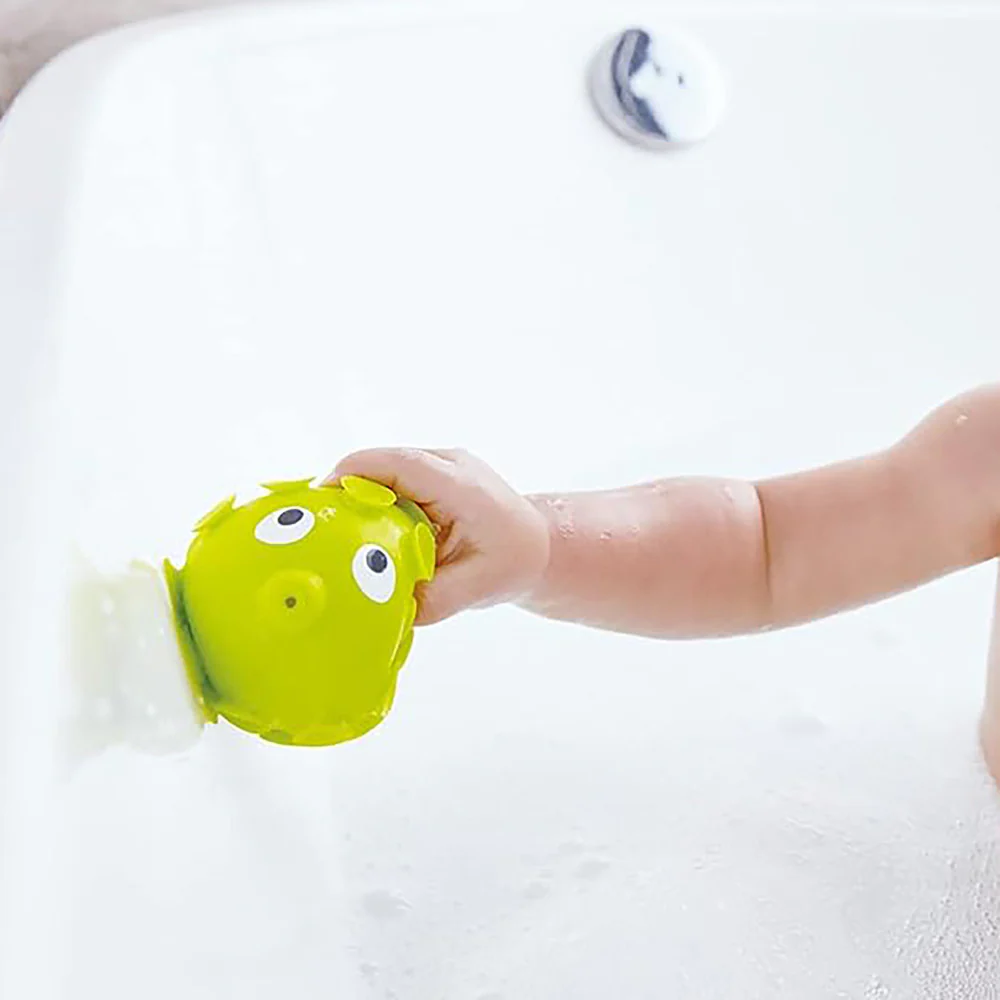 Hape Rock Pool Squirters: Playful Crab & Pufferfish Bath Toy Set, Ages 18mo+ - Image 5