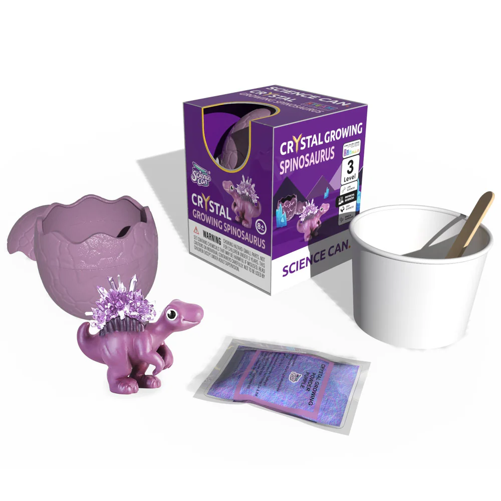 Hape Science Can Crystal Dinosaur Growing Kit - Edaphosaurus - Image 3