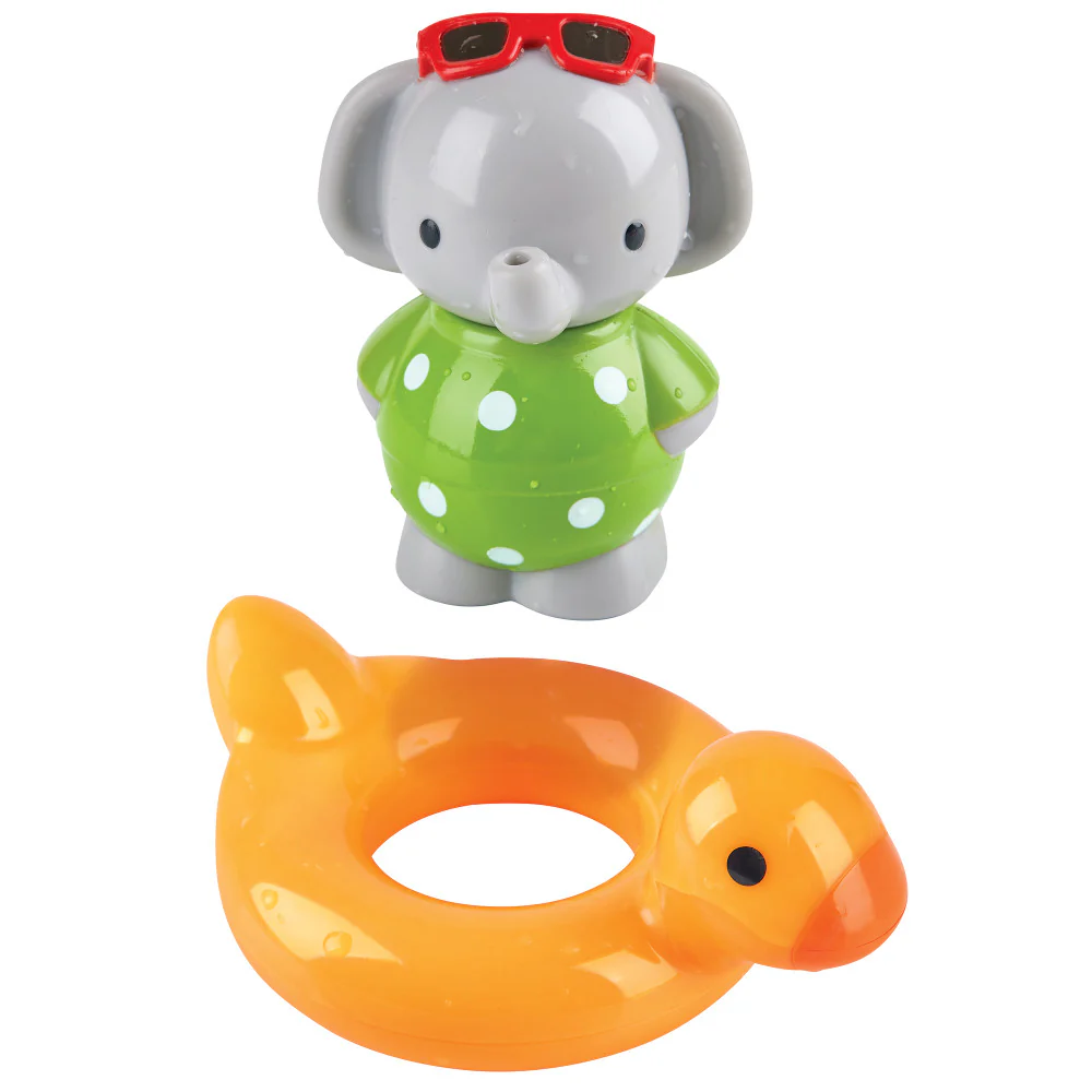 Hape Spin Splash 'n' Swim Elephant – Color-Changing Bath Toy - Image 2