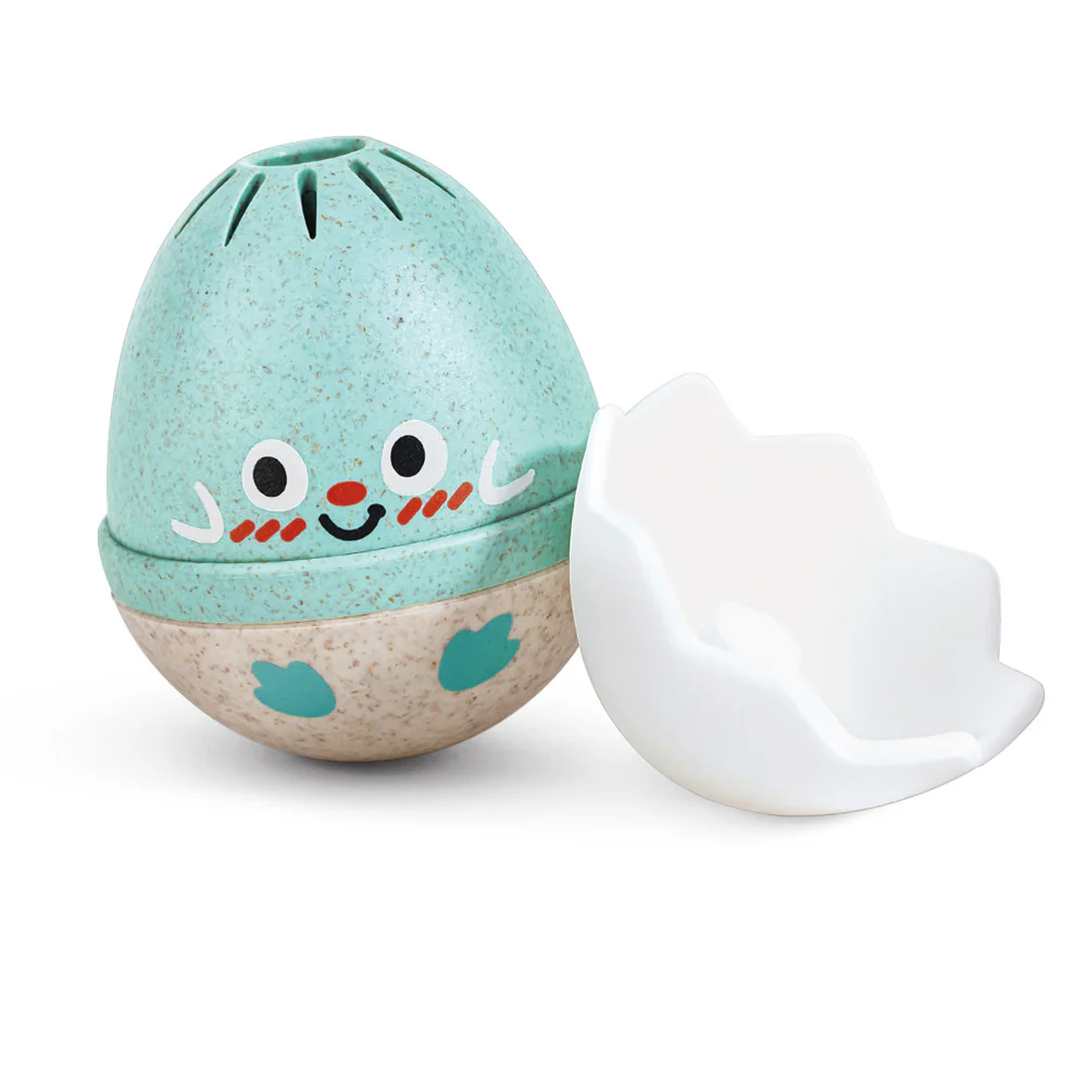 Hape Happy Hatchlings Wobble Rattles – 3pc, Emotive Eggs Edition - Image 3