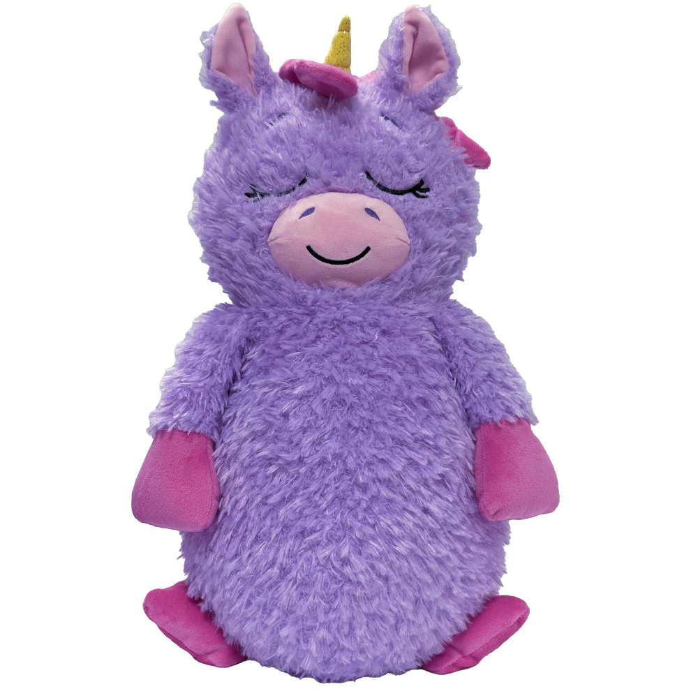 Happy Nappers Adorable Storables 15" Unicorn Plush - Purple & Pink - Image 2