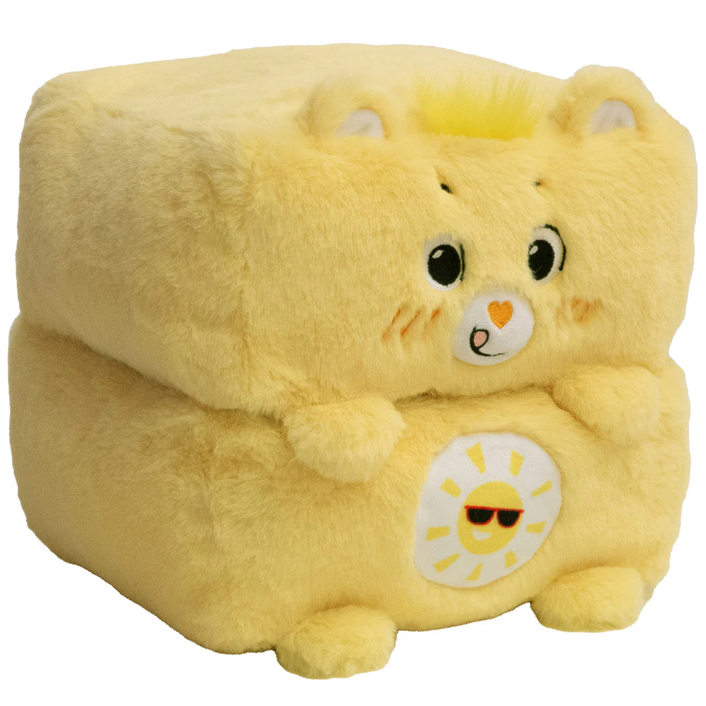 Care Bears Happy Nappers Funshine Bear 10-inch Pop N' Play Cube