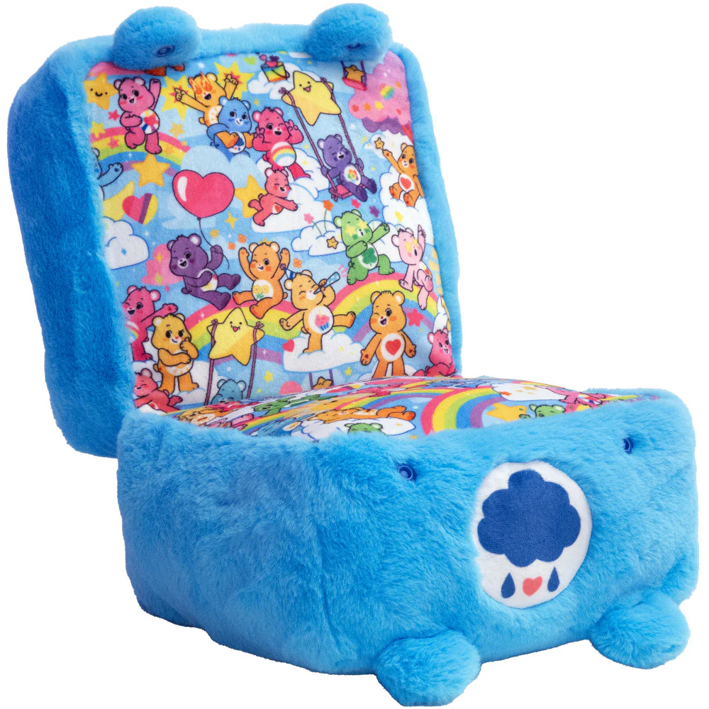 Care Bears Happy Nappers 10" Grumpy Bear Pop N' Play Cube - Image 2
