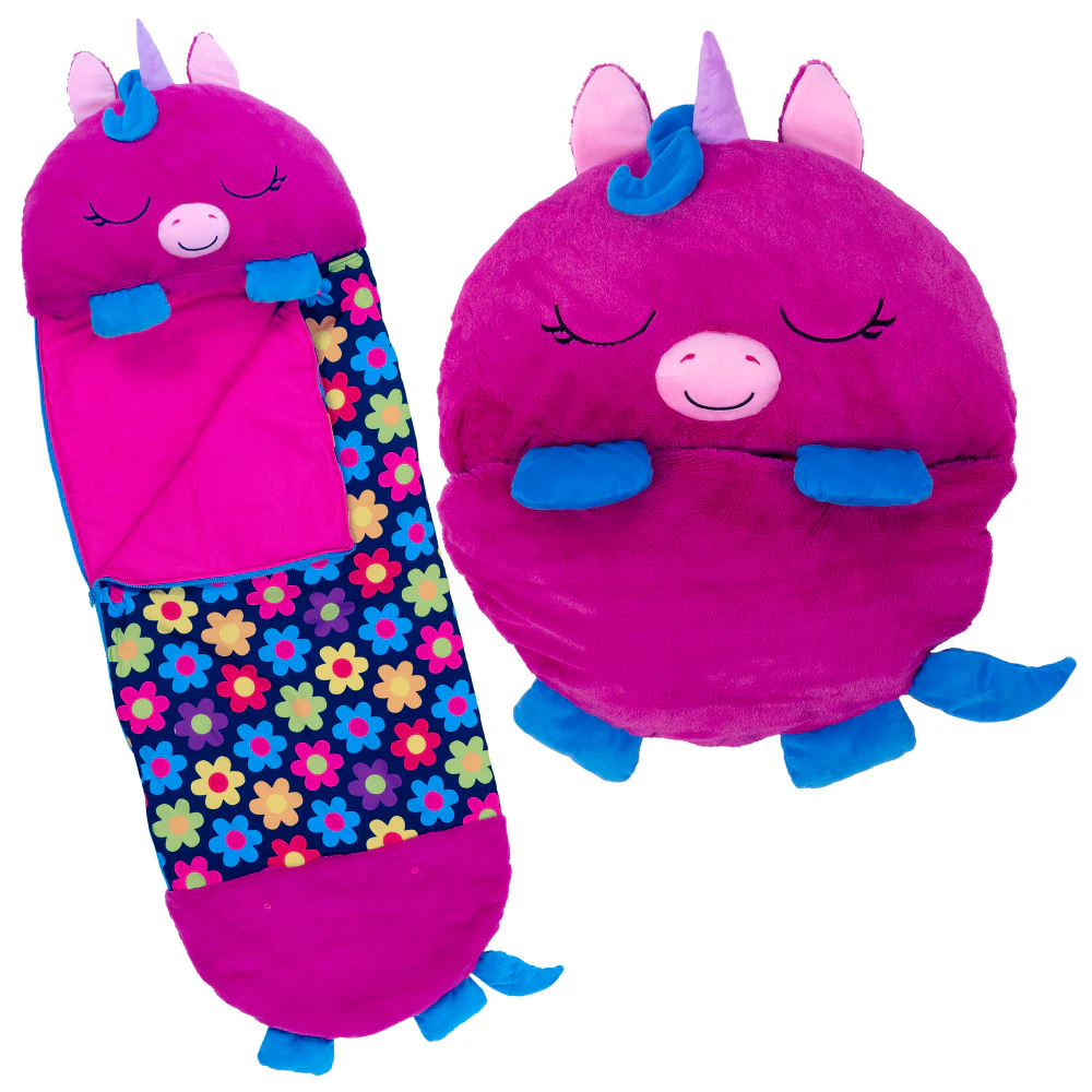 Happy Nappers Fiona The Purple Unicorn 66 inch Pillow & Sleepy Sack - Large - Image 2