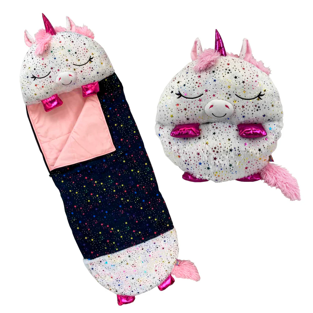 Happy Nappers Shimmer Unicorn Large 66 inch Pillow & Sleepy Sack - Kids 7+ - Image 2