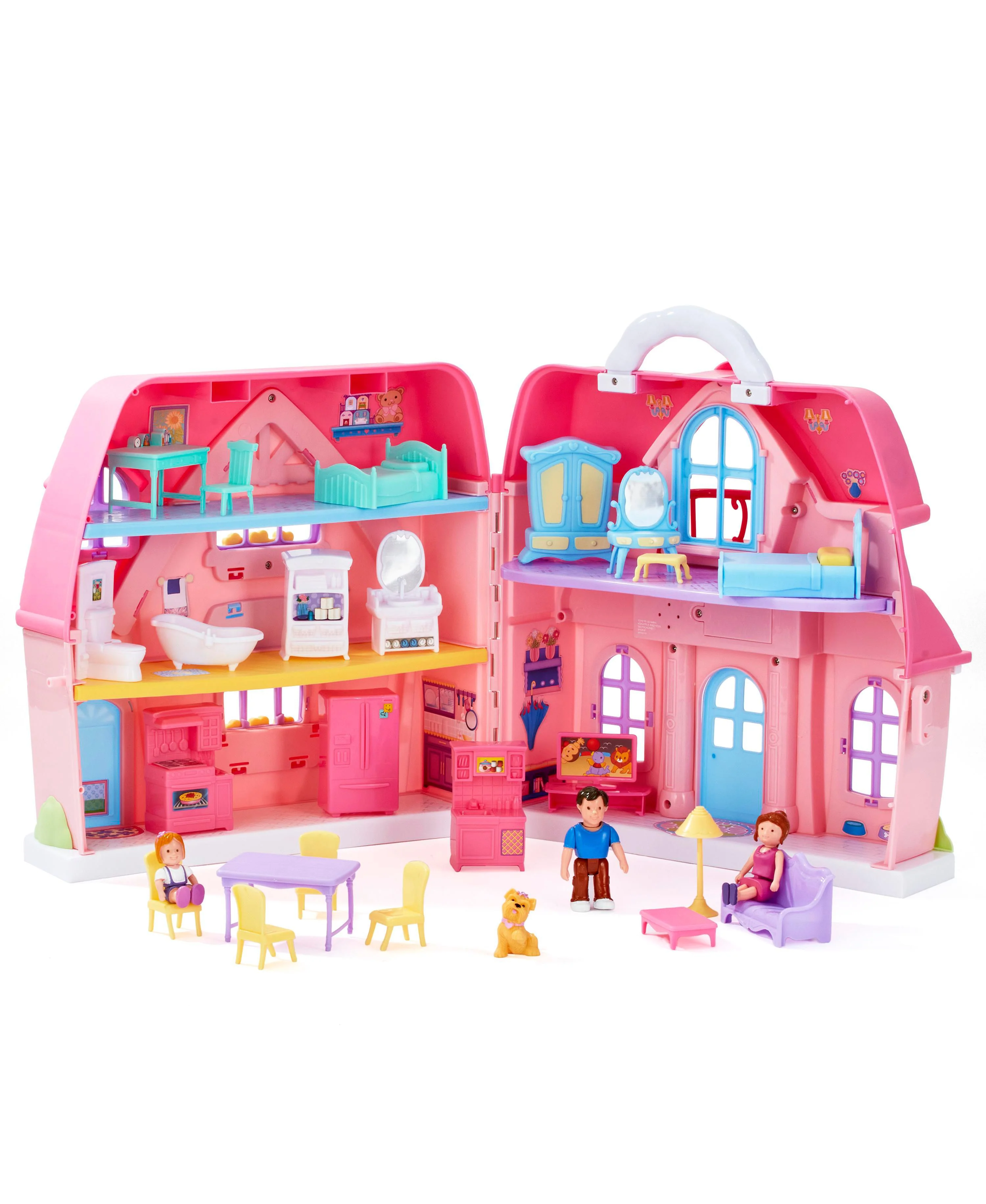 Toys R Us Happy Together Cottage Dollhouse Playset with Sound Effects - Image 2