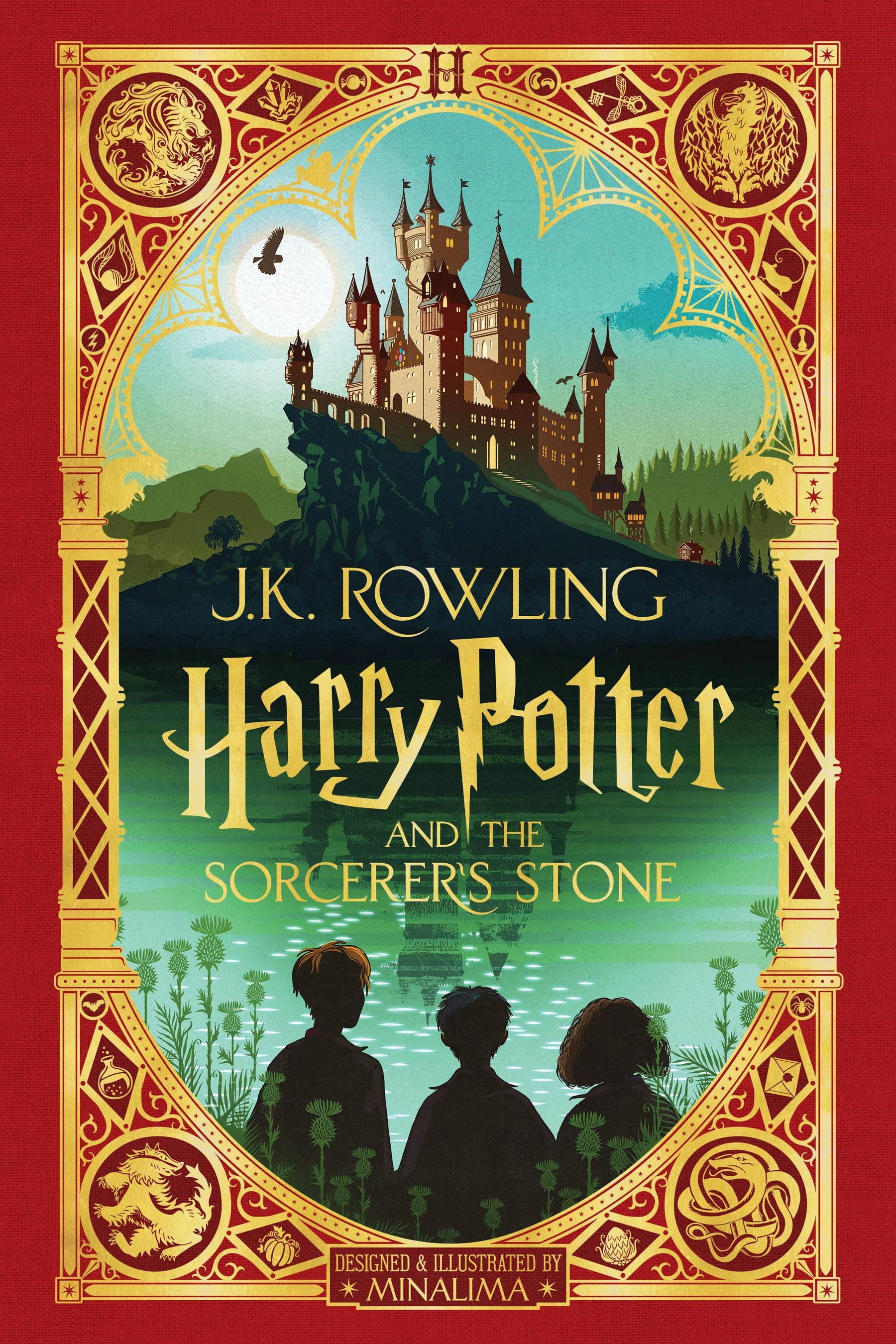 Harry Potter and the Sorcerer's Stone - MinaLima Illustrated Edition Hardcover