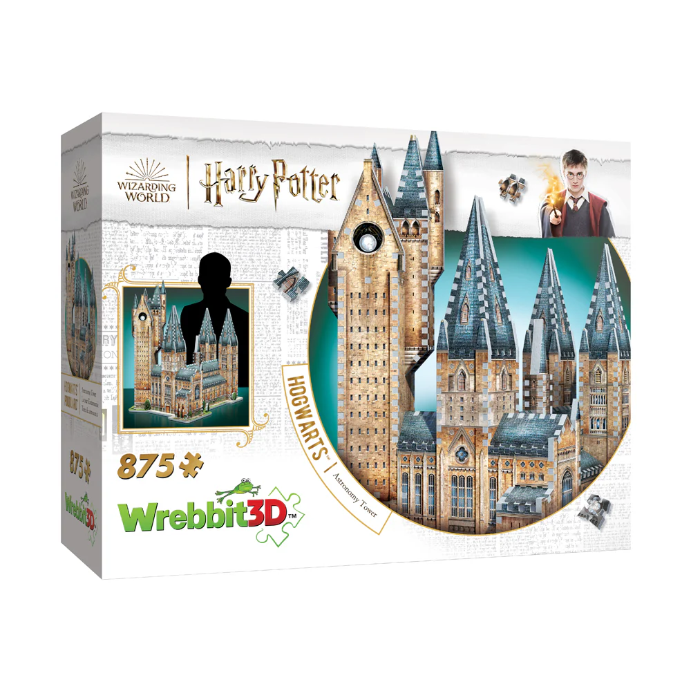 Wrebbit Harry Potter Hogwarts Astronomy Tower 3D Puzzle - 875 Pieces